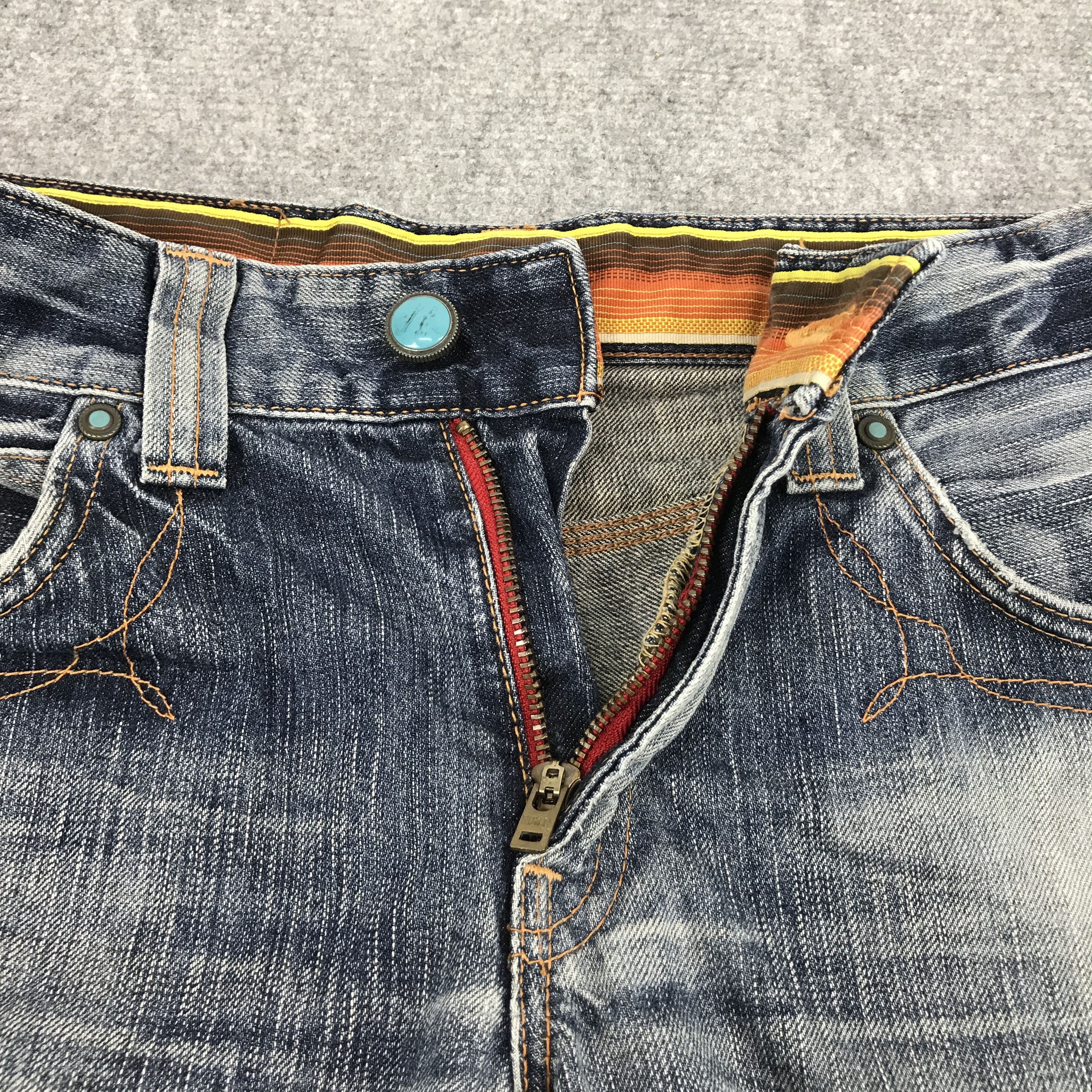 Edwin BOOTCUT DENIM EDWIN JAPAN DISTRESSED JEANS FADED PANTS Size US 30 / EU 46 - 7 Thumbnail