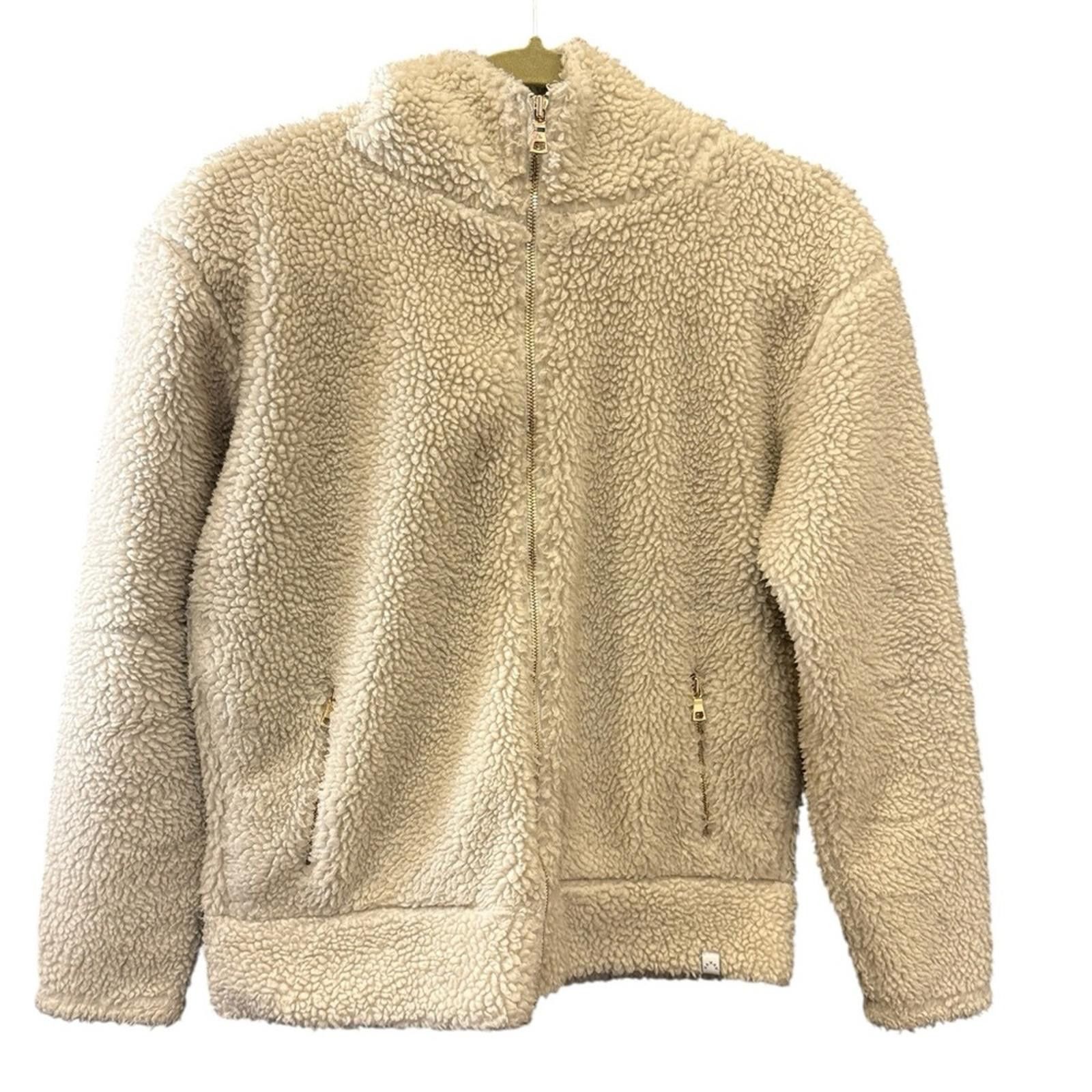 Other Varley Cream Women’s Victory Teddy Sherpa Jacket sz XS Size XS / US 0-2 / IT 36-38 - 1 Thumbnail