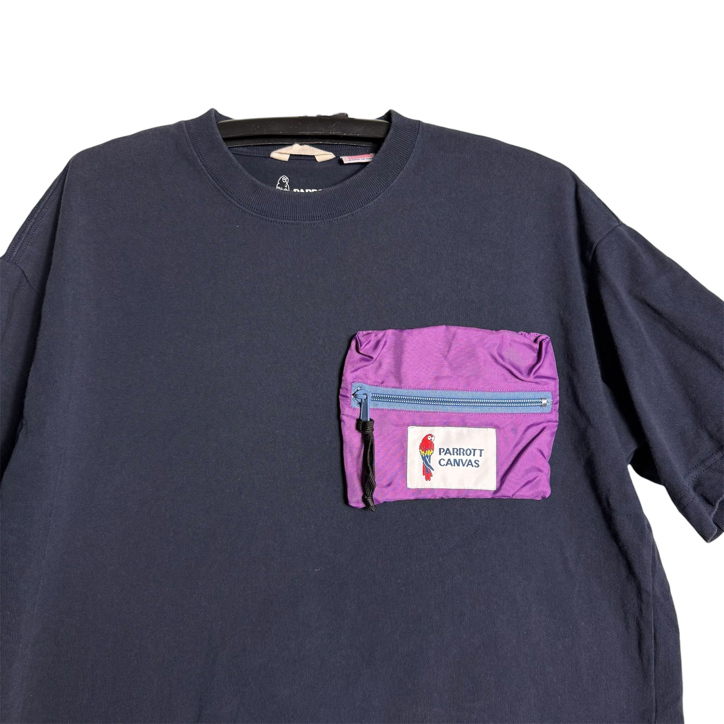 Japanese Brand 🔥RARE🔥Parrott Canvas Japanese Brand Outdoor T-shirt Size US L / EU 52-54 / 3 - 2 Thumbnail