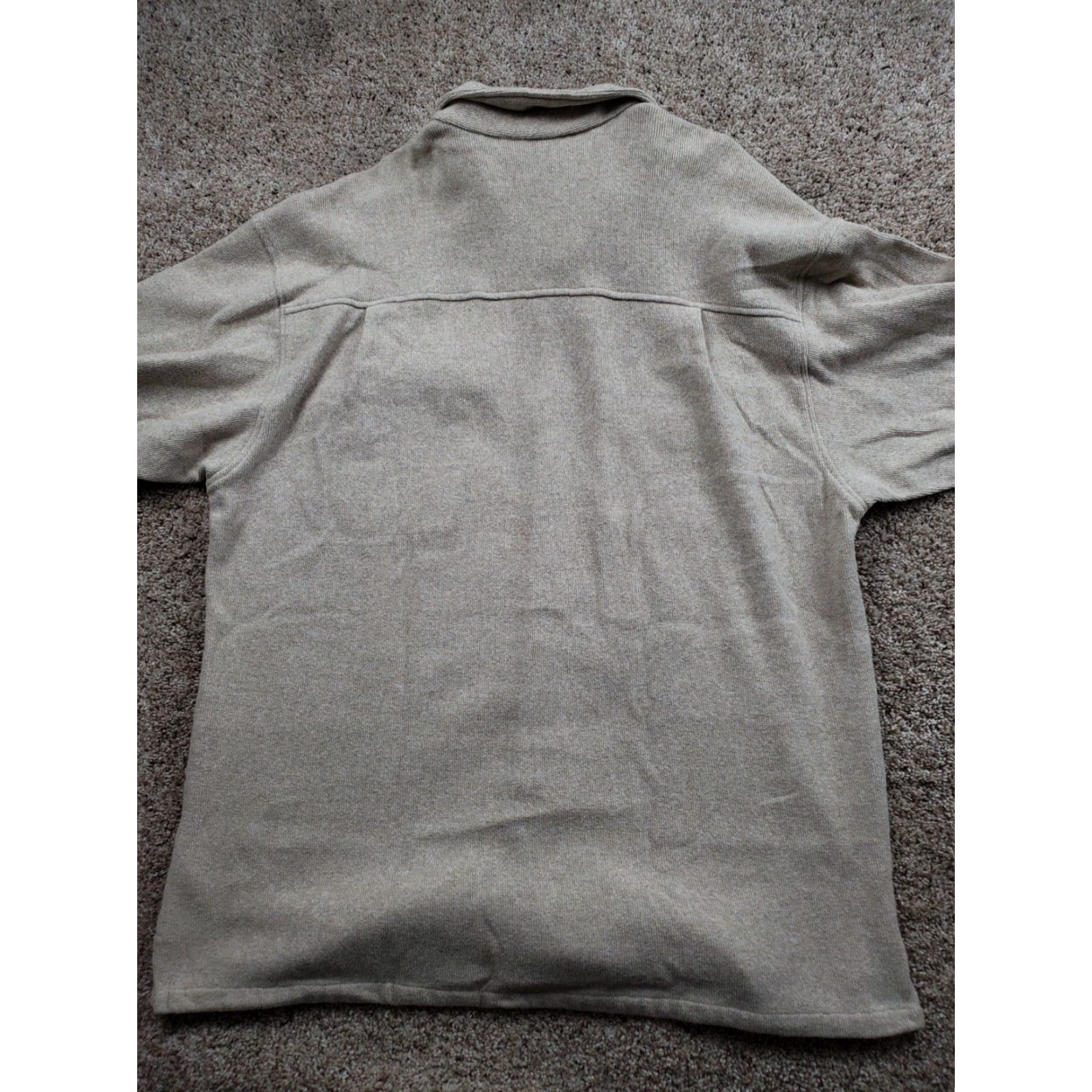 Quiksilver VINTAGE Quiksilver Shirt Jacket XL Men Beige Button Up Long Sleeve USA Made 90s Size US XL / EU 56 / 4 - 6 Thumbnail