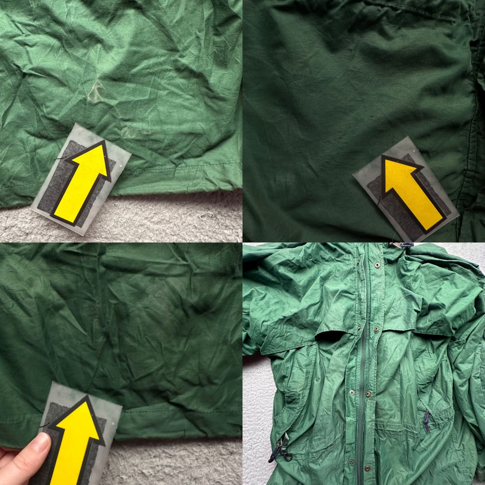Eastern Mountain Sports VINTAGE EMS Nylon Jacket Men's XL Zip Green Windbreaker 90s Size US XL / EU 56 / 4 - 8 Thumbnail