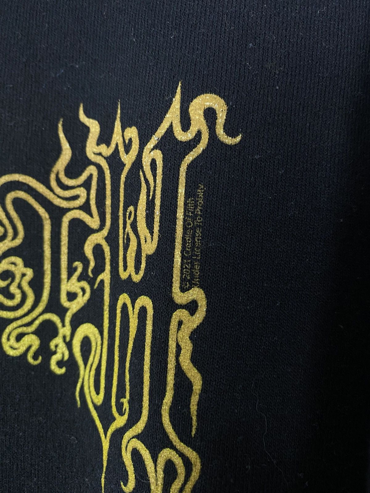 Band Tees Cradle of Filth Nypmhetamine 2021 Hoodie Vintage M gildan Size US M / EU 48-50 / 2 - 6 Thumbnail
