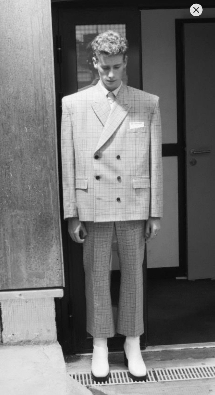 Balenciaga Balenciaga SS17 Prince of Wales Flared Pants Size US 32 / EU 48 - 11 Thumbnail