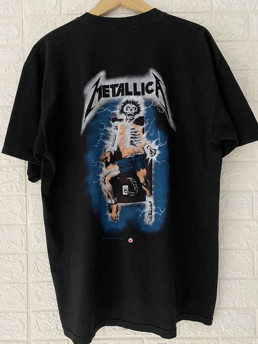 Vintage Vintage 1994 Metallica Ride the Lightning 1994 Giant tee | Grailed