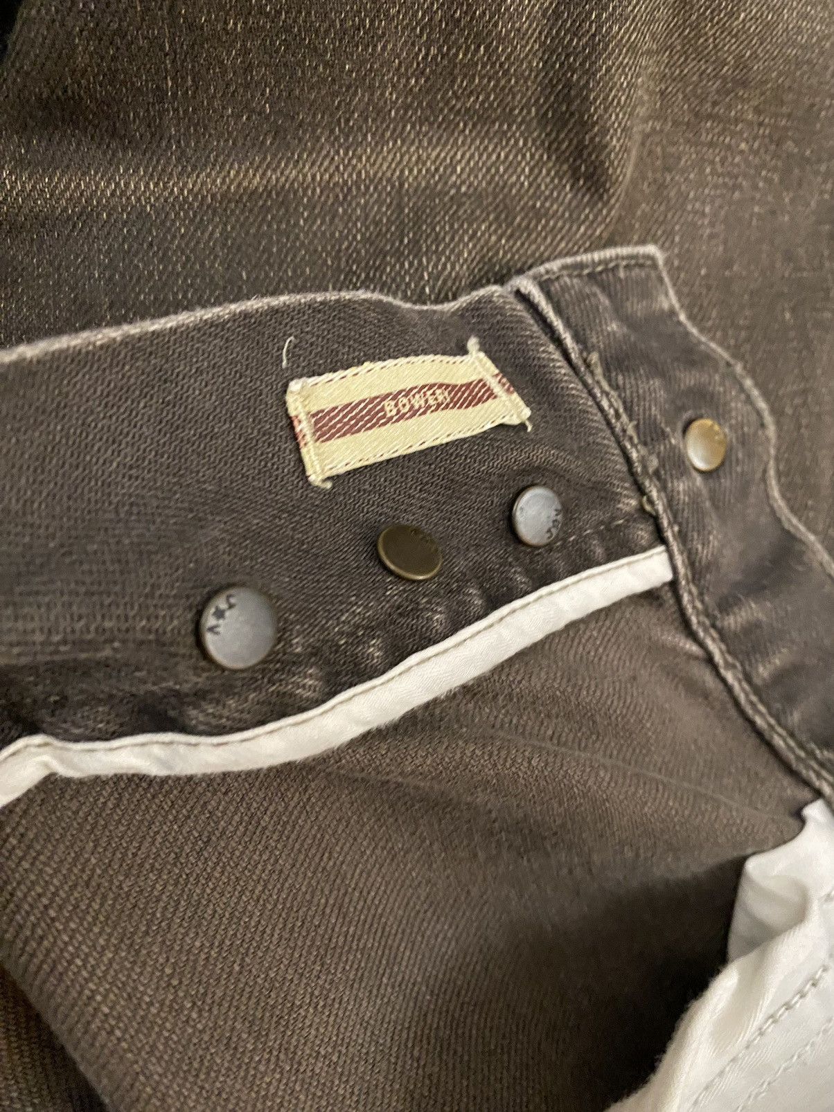 John Varvatos John Varvatos USA Asphalt Bowery Button fly jeans 32RG Size US 32 / EU 48 - 6 Thumbnail