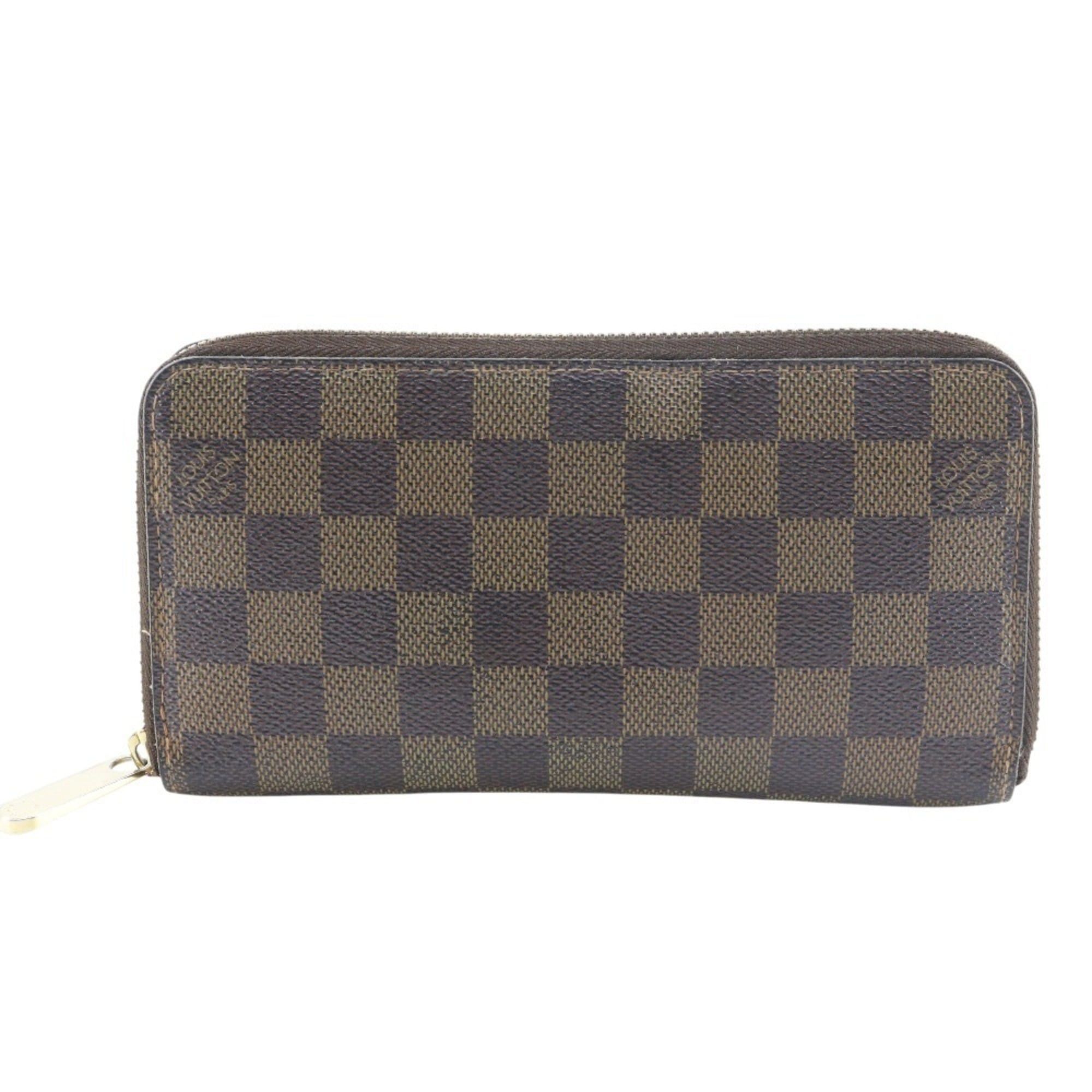 Louis Vuitton Louis Vuitton Zippy Wallet Long N60015 Damier Canvas 2007 Brown CA2037 wallet Unisex Size ONE SIZE - 1 Thumbnail