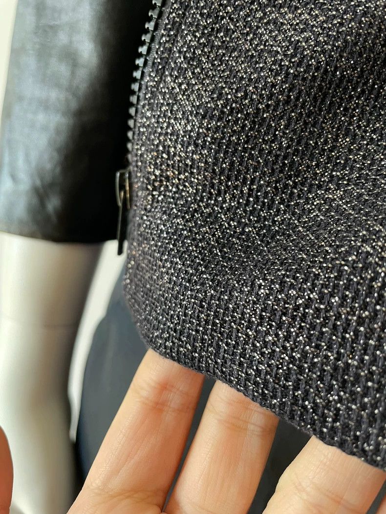 Helmut Lang HELMUT LANG size2 Metallic sheepskin simple style coat Size M / US 6-8 / IT 42-44 - 7 Thumbnail