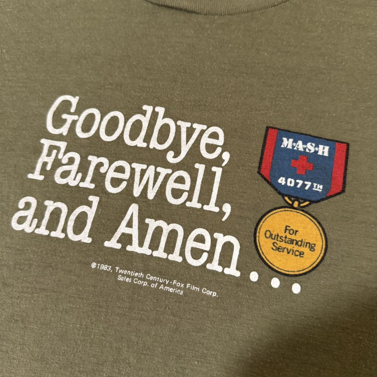 Other 1983 MASH TV Show Goodbye Farewell and Amen T-Shirt Size US S / EU 44-46 / 1 - 2 Thumbnail