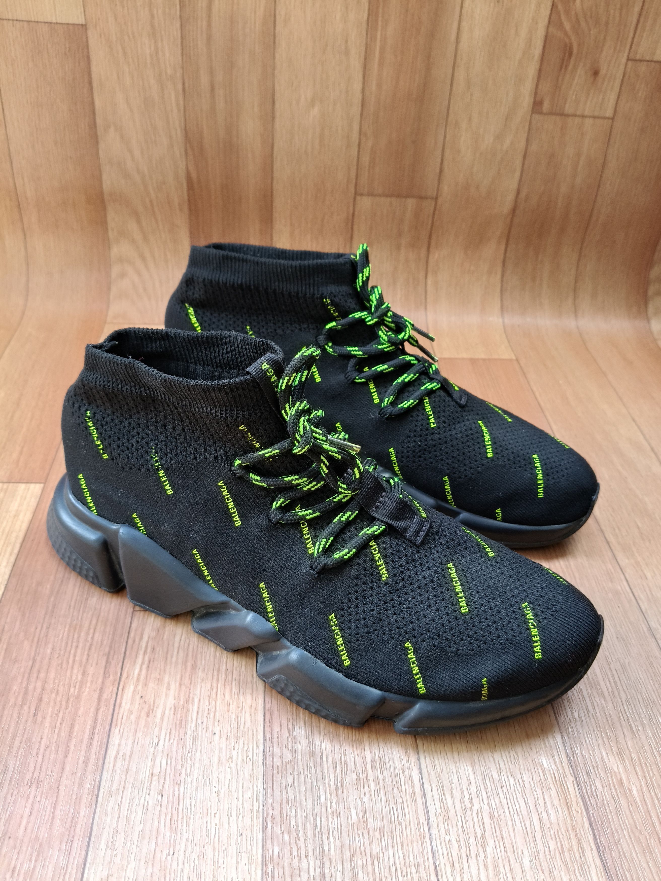 Balenciaga Balenciaga lace up speed trainers Size US 9 / EU 42 - 1 Thumbnail