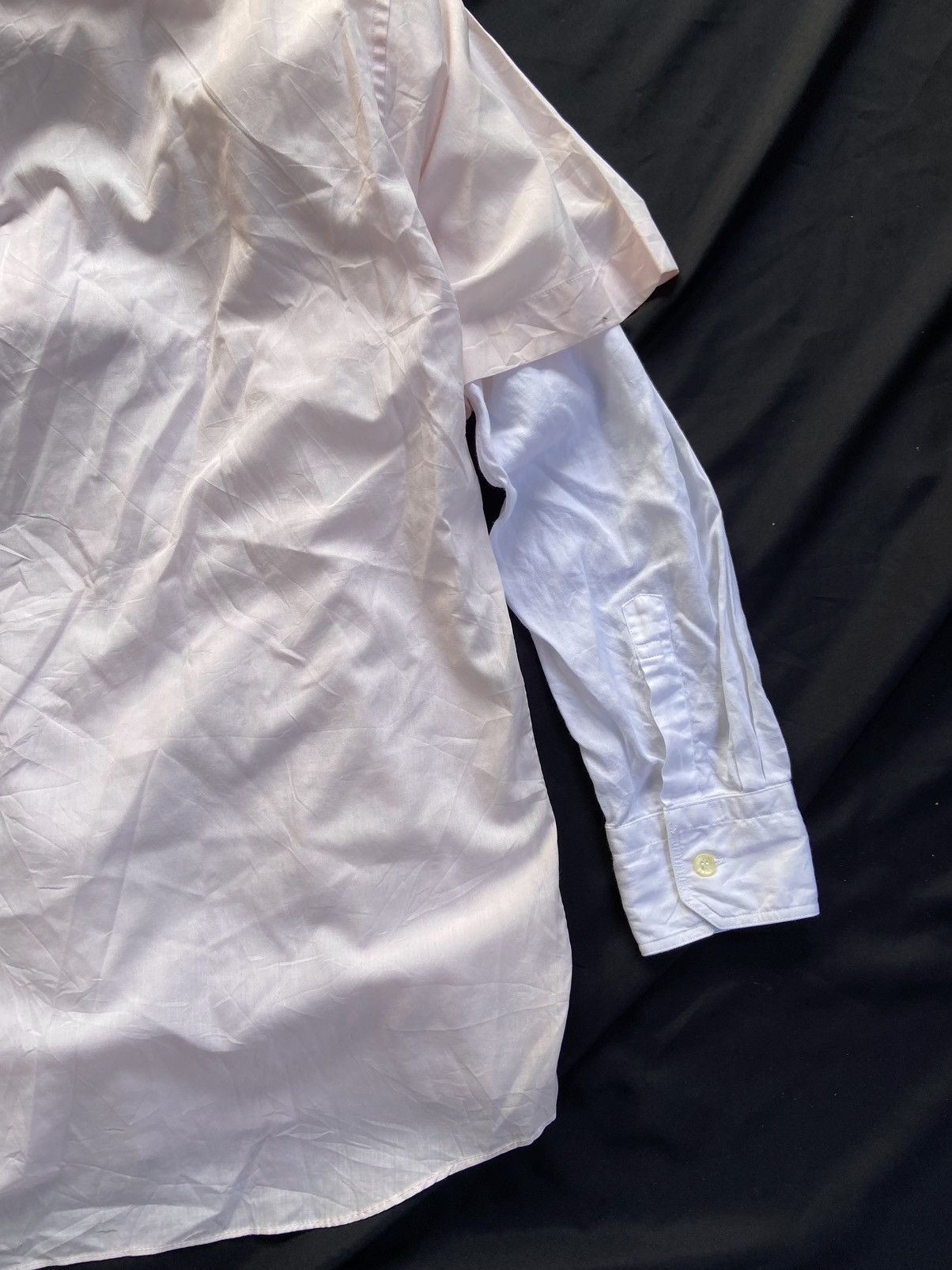 Christian Dior Monsieur × Vintage VINTAGE CHRISTIAN DIOR 2 IN 1 CASUAL BUTTON SHIRT Size US XL / EU 56 / 4 - 9 Thumbnail