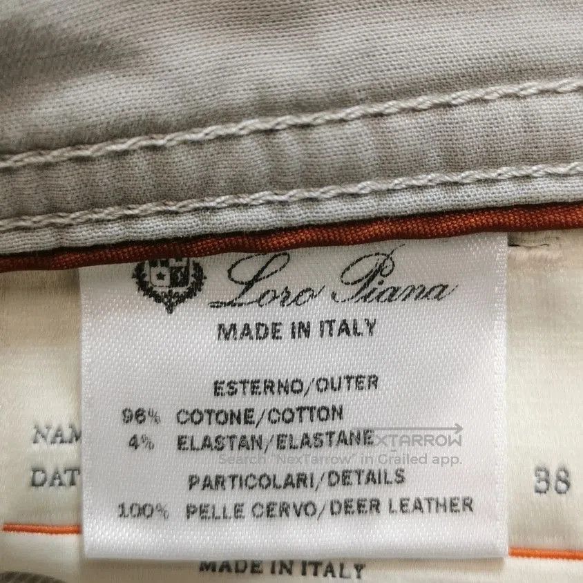 Loro Piana Gray Straight-Leg Casual Pants XS. Size US 38 / EU 54 - 9 Thumbnail