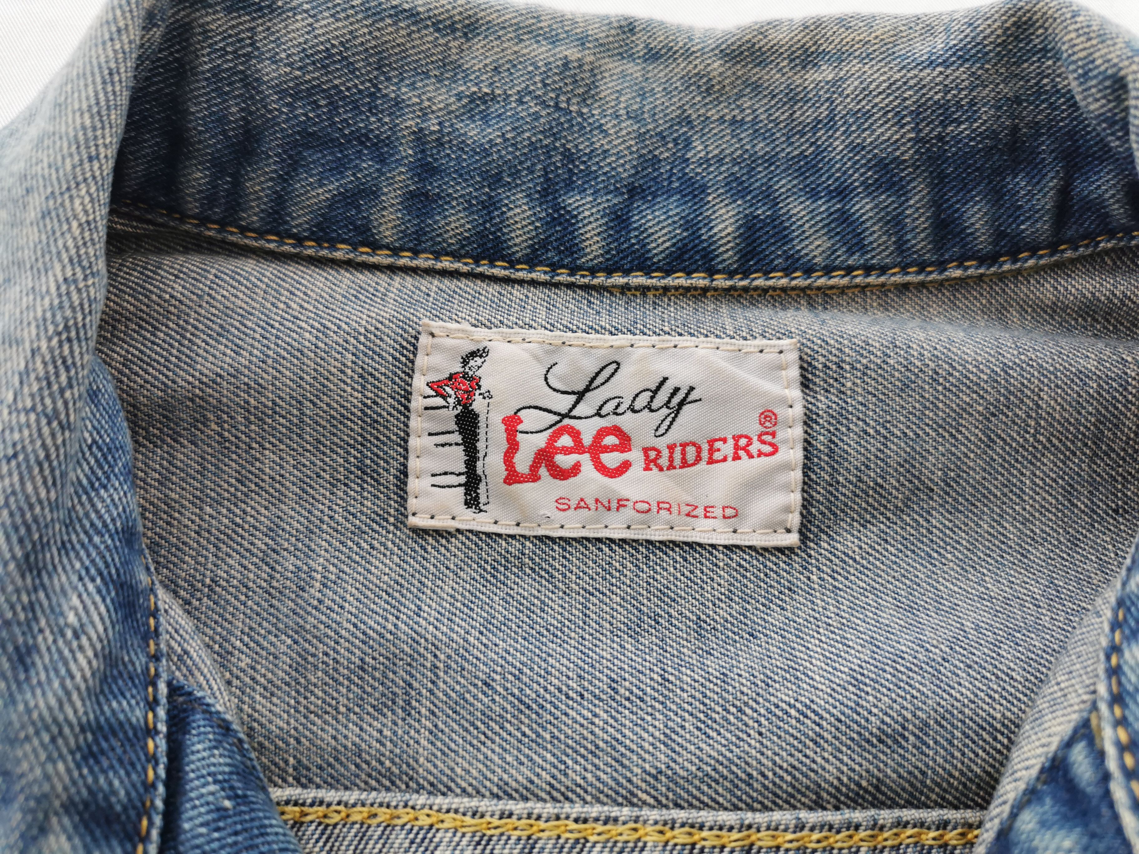 Lee Vintage 90s Lee Denim Jeans Jacket Womens Size S Size S / US 4 / IT 40 - 5 Thumbnail