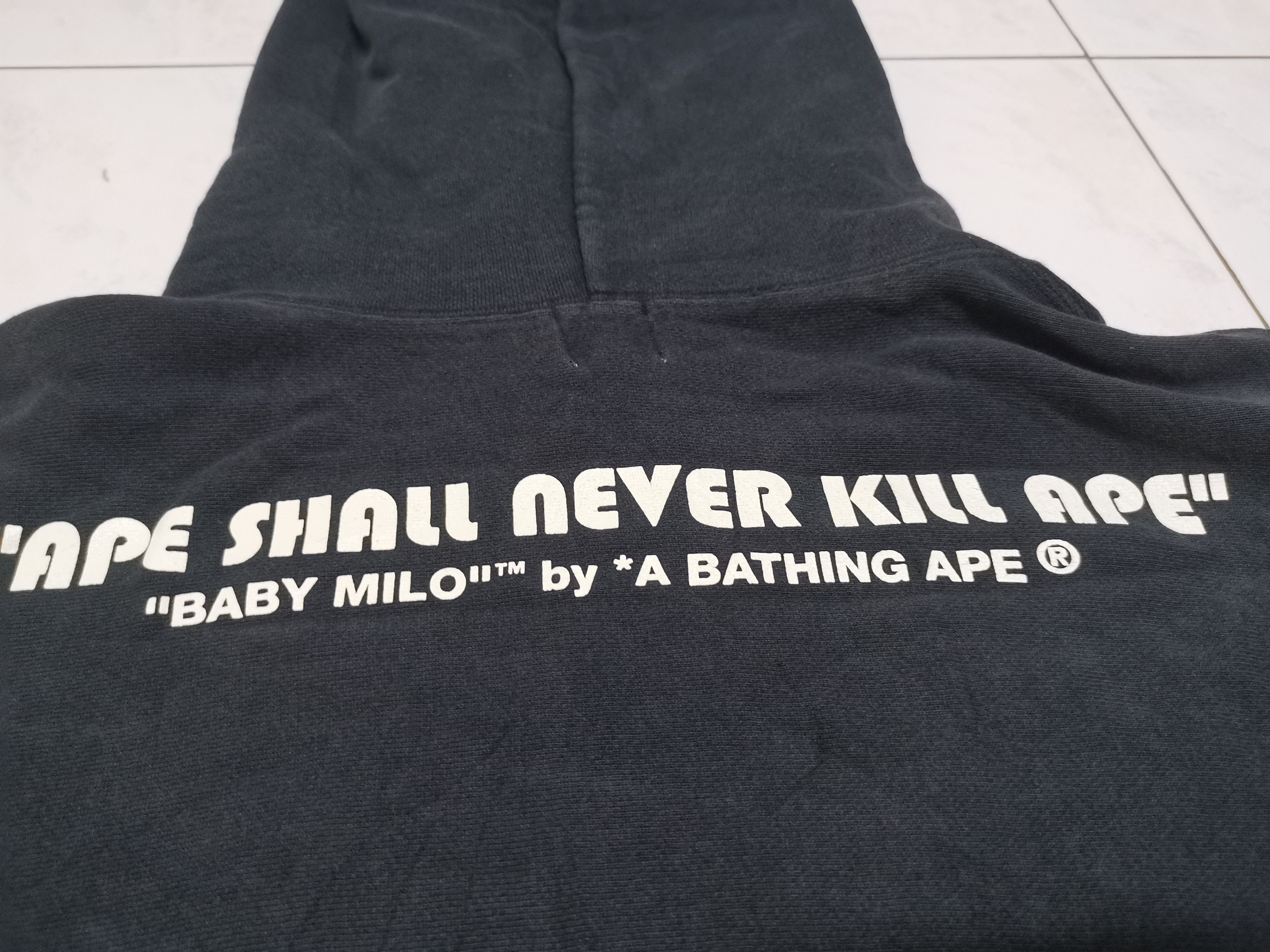 Bape Vintage bape army baby milo faded hoodie Size US XL / EU 56 / 4 - 8 Thumbnail