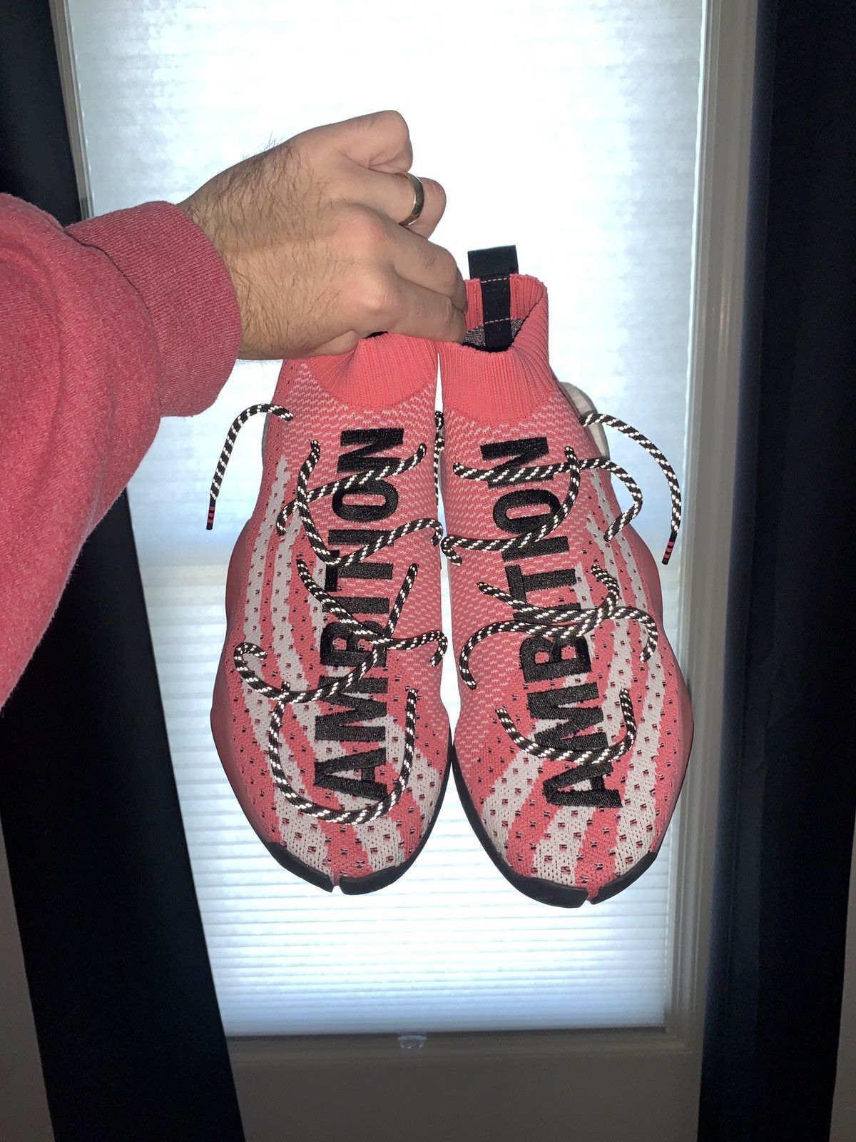 Adidas × Pharrell Adidas Crazy BYW LVL X - Pharrell Ambition Pink Size US 11 / EU 44 - 1 Thumbnail