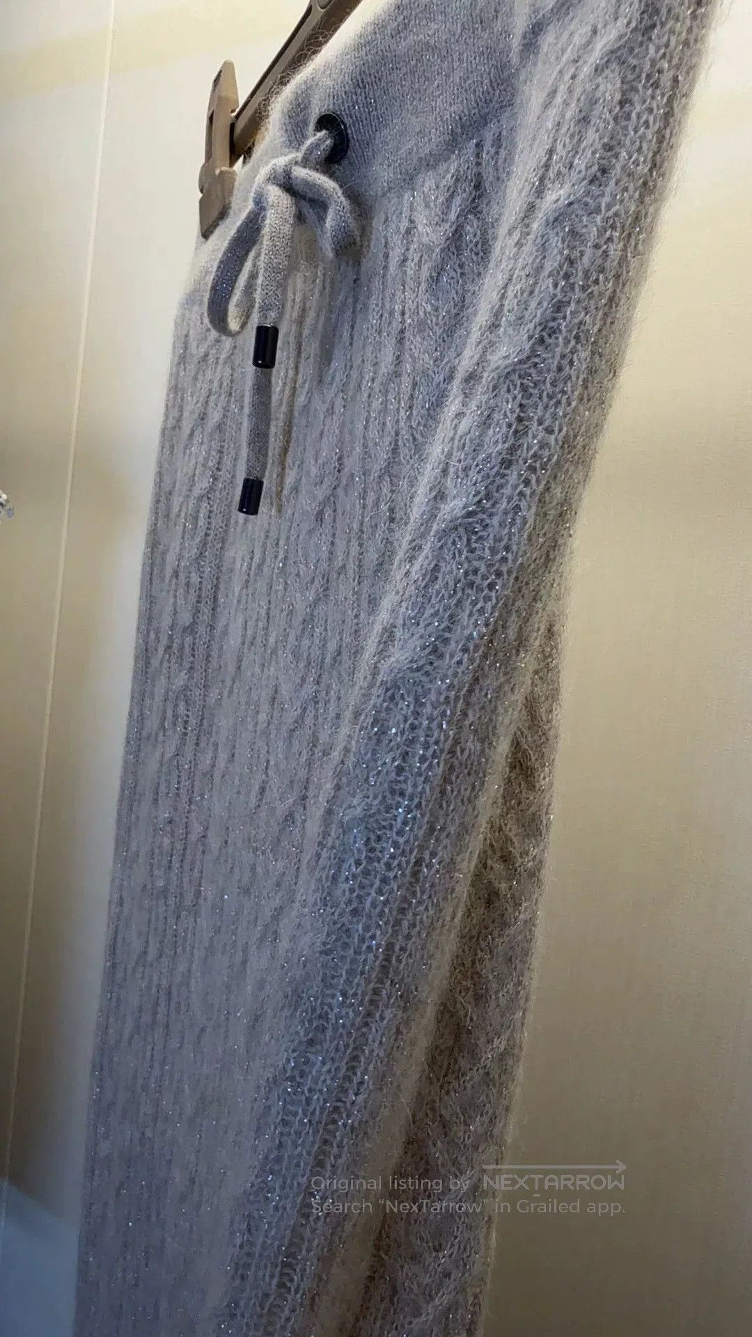 Brunello Cucinelli Brunello Cucinelli Metallic Mohair Skirt S . Size 28" / US 6 / IT 42 - 7 Thumbnail