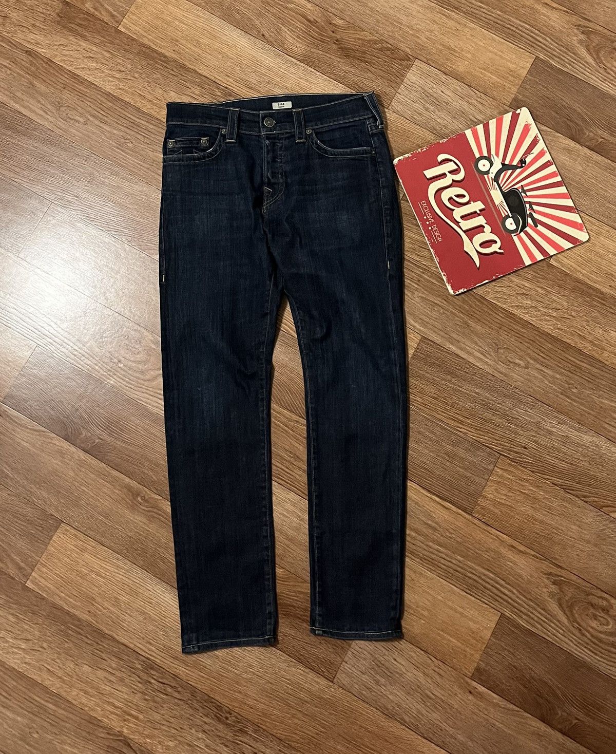 True Religion True Religion Dean Tapered Denim Jeans Size US 31 - 2 Thumbnail
