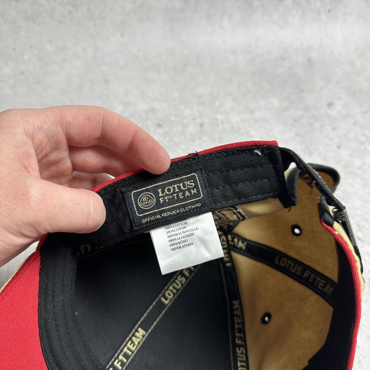 Lotus Shoes Vintage F1 Team Lotus Renault Cap Size ONE SIZE - 7 Thumbnail