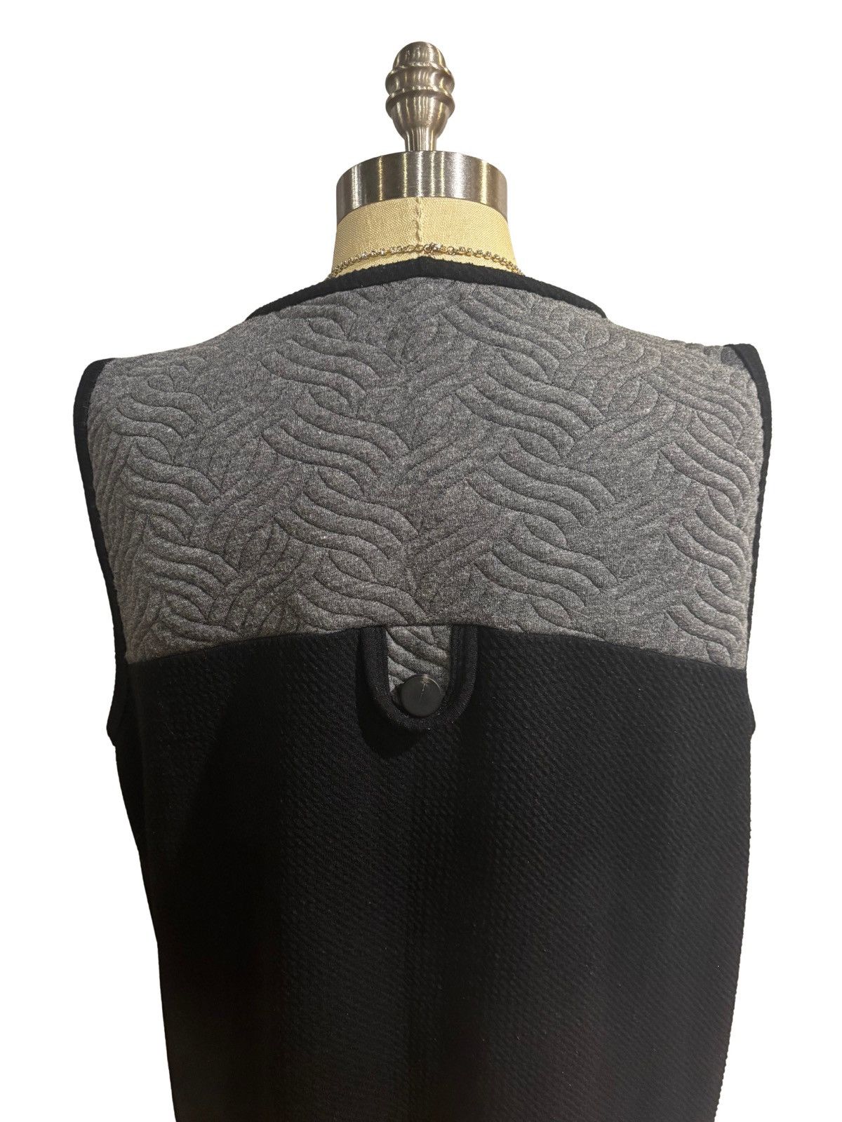 Other Women’s black & gray Vest.wt2544 Size XXL / US 16-18 / IT 52-54 - 5 Thumbnail