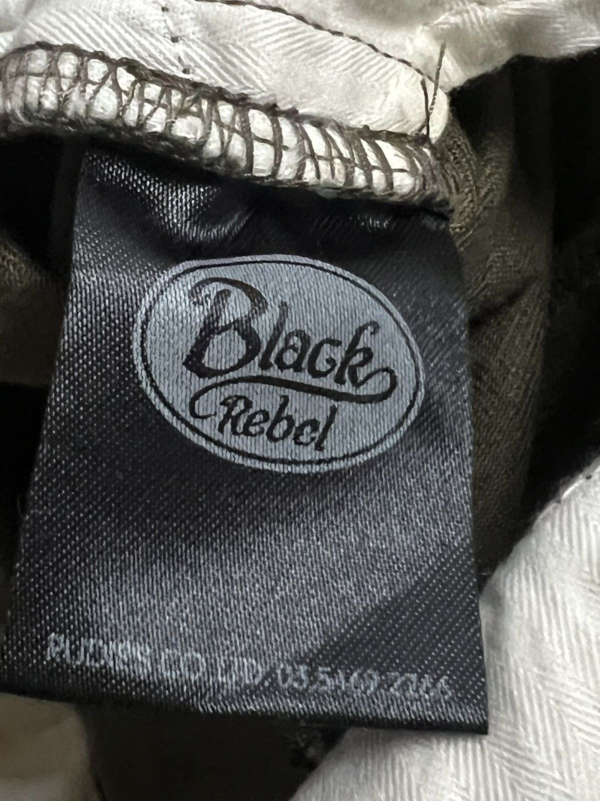 Japanese Brand Black rebel tactical pants Japan rare designer for sample Size US 32 / EU 48 - 12 Thumbnail