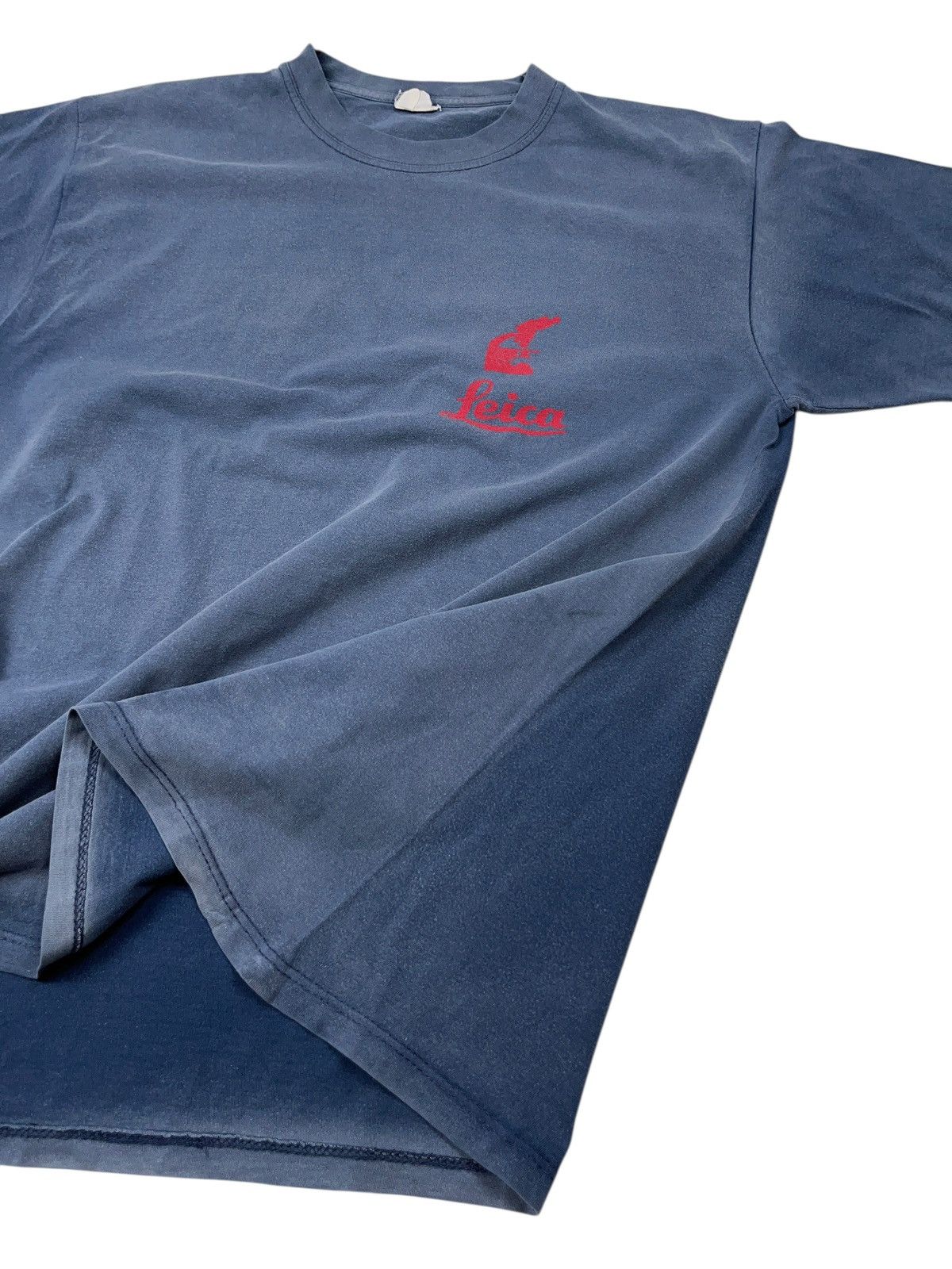 Vintage Vintage 90s Leica Camera Lens Super Faded German T-Shirt Size US L / EU 52-54 / 3 - 4 Thumbnail