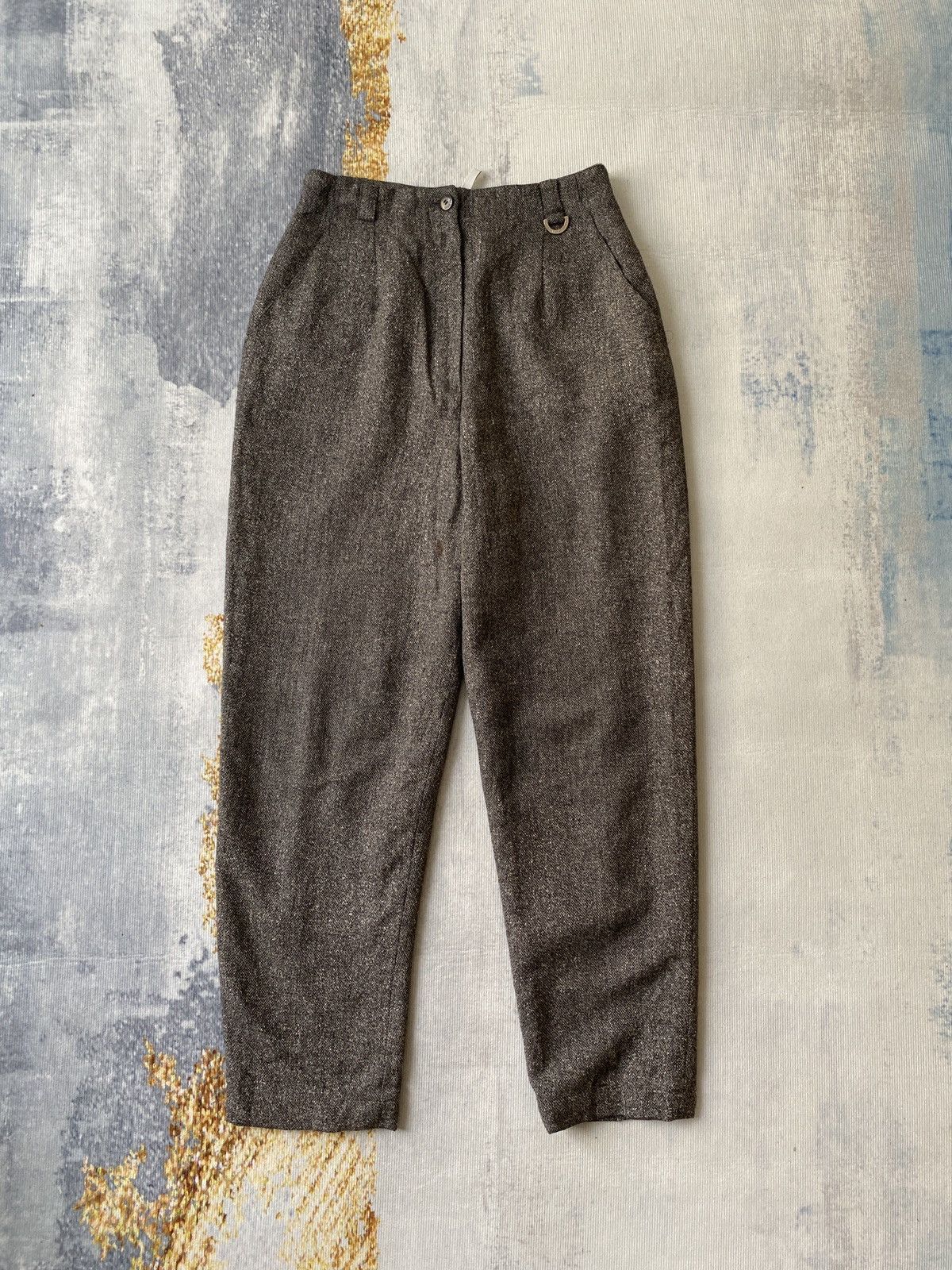 Christian Dior Monsieur Vintage Christian Dior Sports Wool Trouser Pant Size 25" / US 0 / IT 36 - 1 Thumbnail