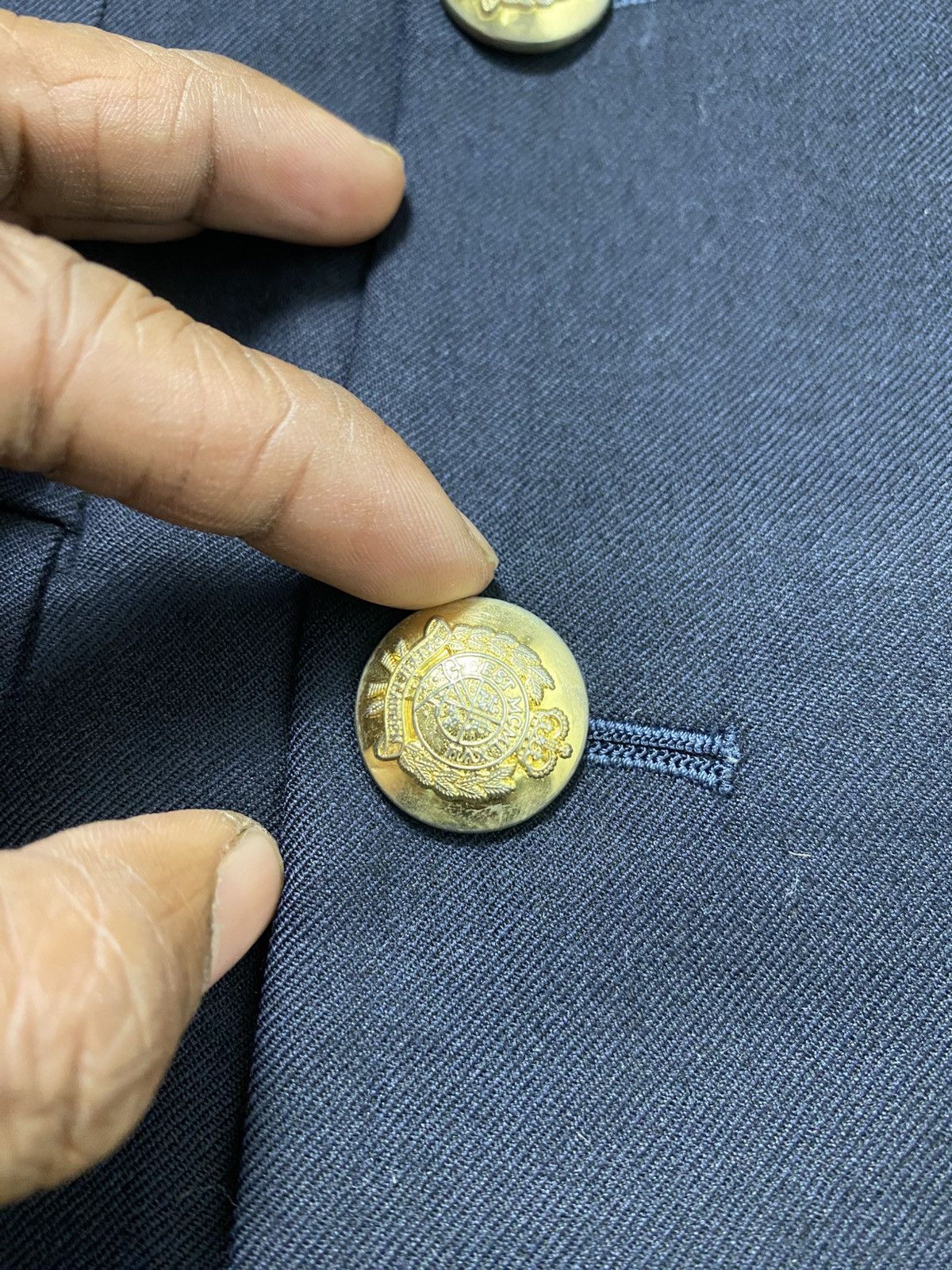 Ralph Lauren Vintage 90s Ralph Lauren Double Breasted Blazer Size S / US 4 / IT 40 - 7 Thumbnail