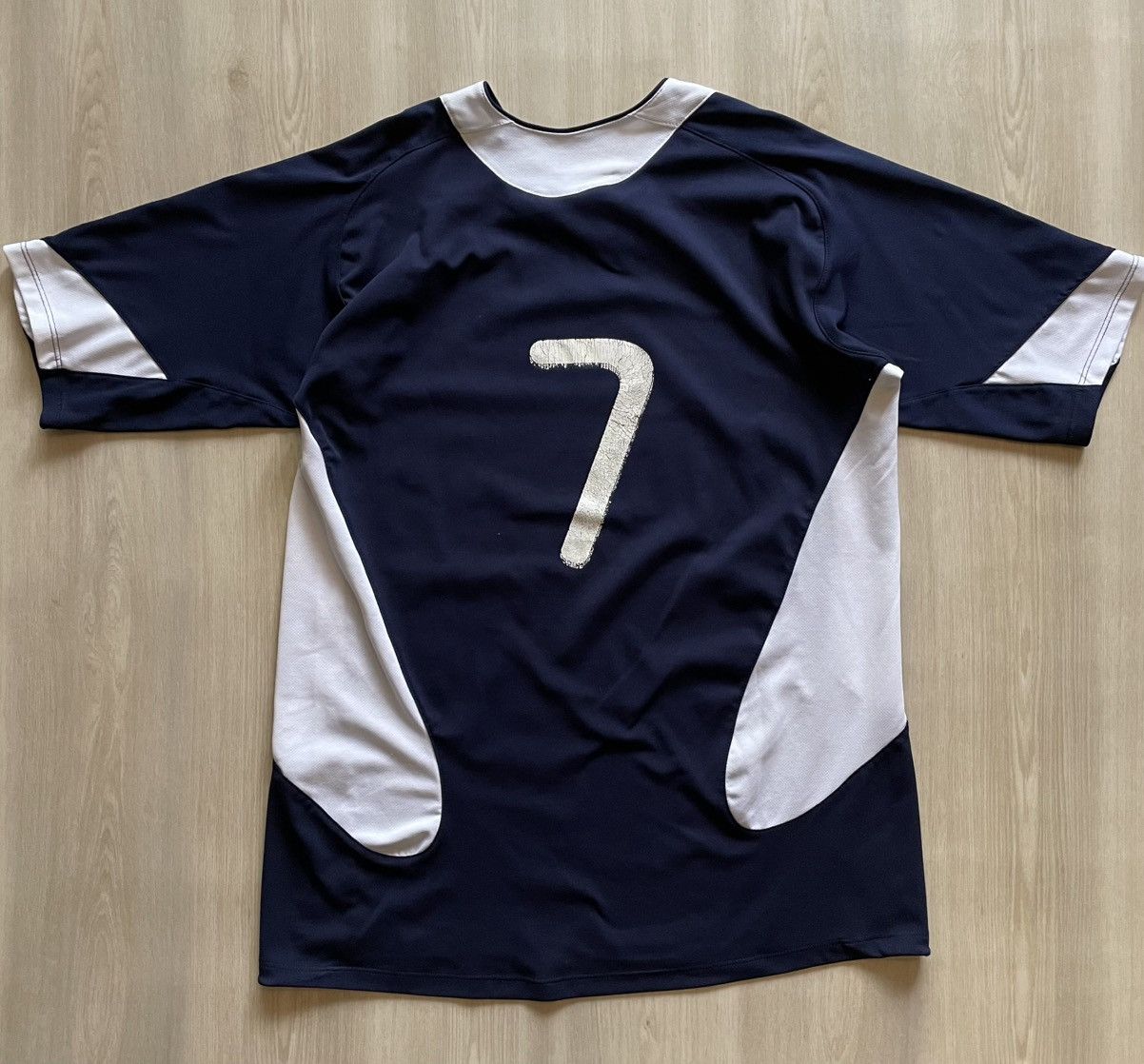 Kappa × Vintage Vintage Italy Football Soccer Training Jersey #7 Mens Large Size US L / EU 52-54 / 3 - 4 Thumbnail