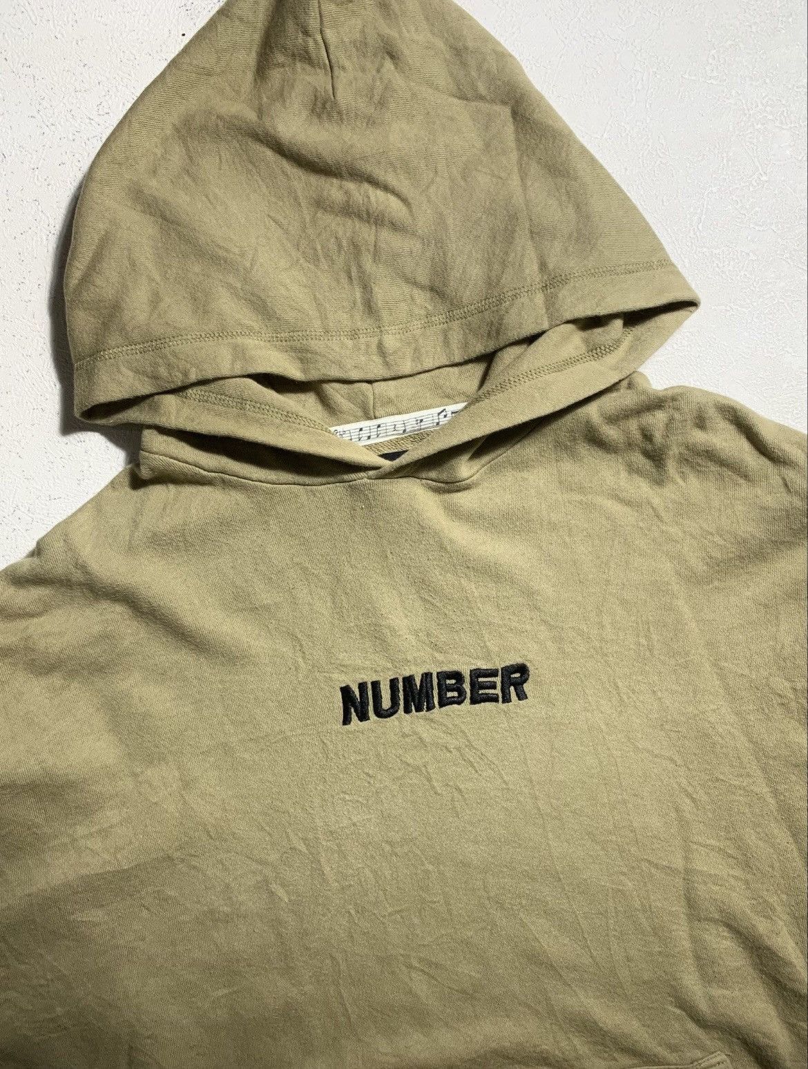 Number (N)ine Number Nine - Takahiromiyashita the soloist Script Hoodie Size US L / EU 52-54 / 3 - 6 Thumbnail