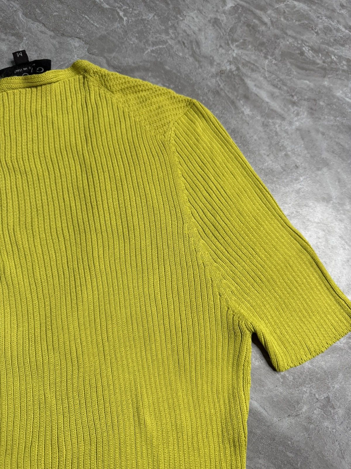 Gucci Gucci By Tom ford S/S 96 Exposed V Neck Knit Top Size M / US 6-8 / IT 42-44 - 6 Thumbnail