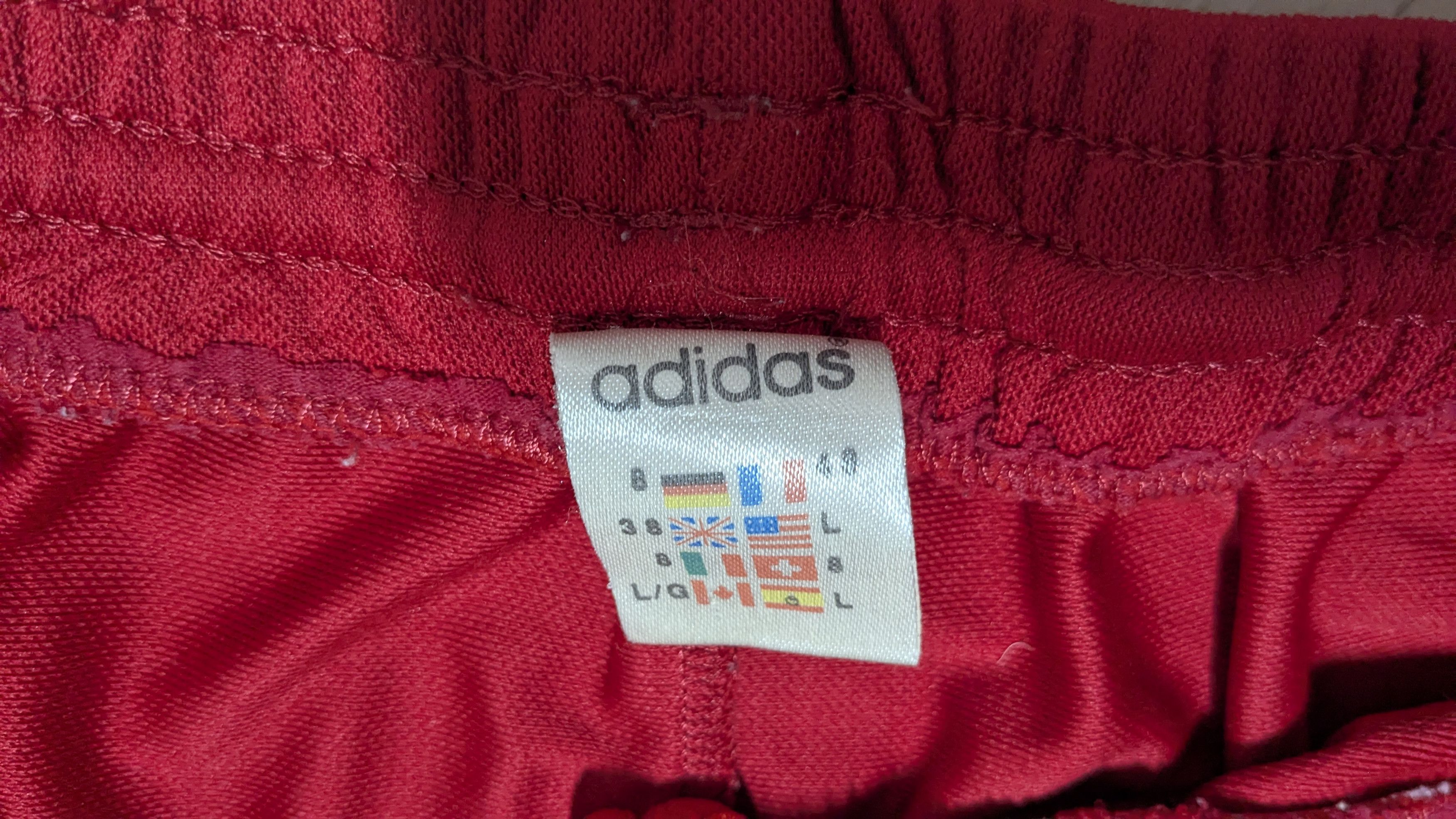 Adidas Vintage Adidas Soccer Shorts Red/White Large Size US 36 / EU 52 - 3 Thumbnail