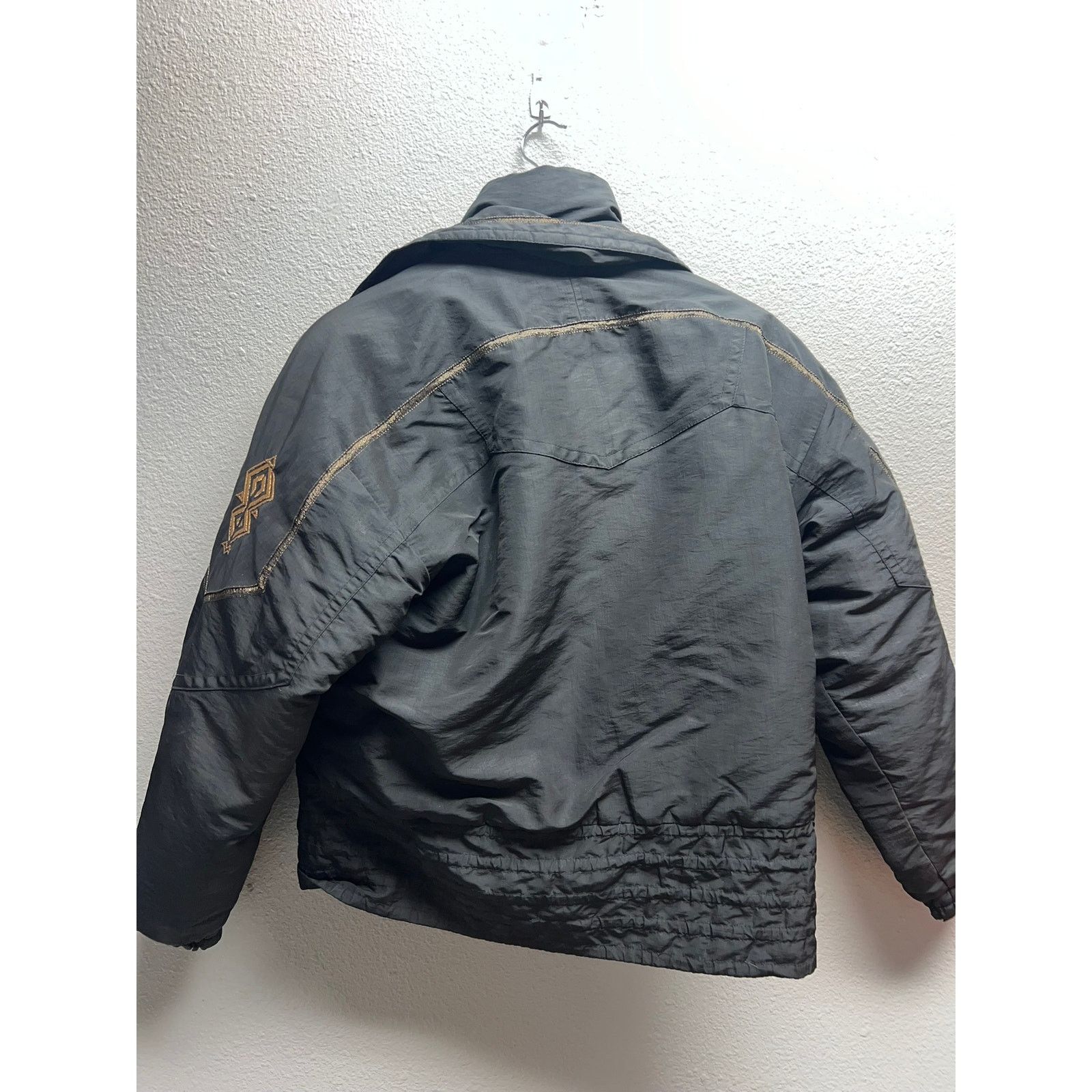 Fera Fera Skiwear Jacket Women's 10 Black Gold Ski Skiing Coat 10 Size L / US 10 / IT 46 - 10 Thumbnail