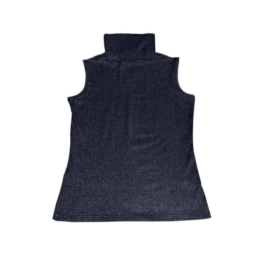Issey Miyake 🔥Vintage Plantation Issey Miyake Turtleneck Sleeveless Shirt Size US S / EU 44-46 / 1 - 8 Thumbnail
