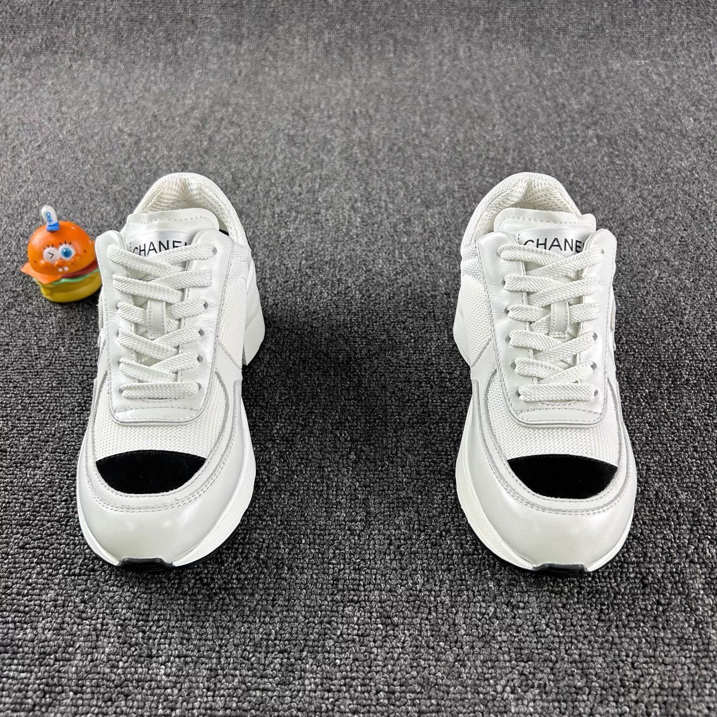 Chanel Chanel 25K White CC High-Heel Sneakers 35.5 Size US 4.5 / IT 34.5 - 2 Thumbnail