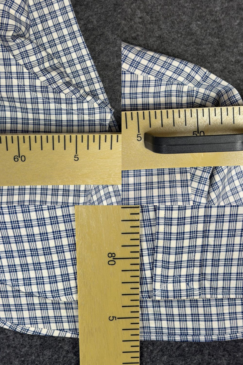 Polo Ralph Lauren Vintage Polo Ralph Lauren Yarmouth Shirt Blue Check OCBD 90s Size US L / EU 52-54 / 3 - 12 Thumbnail