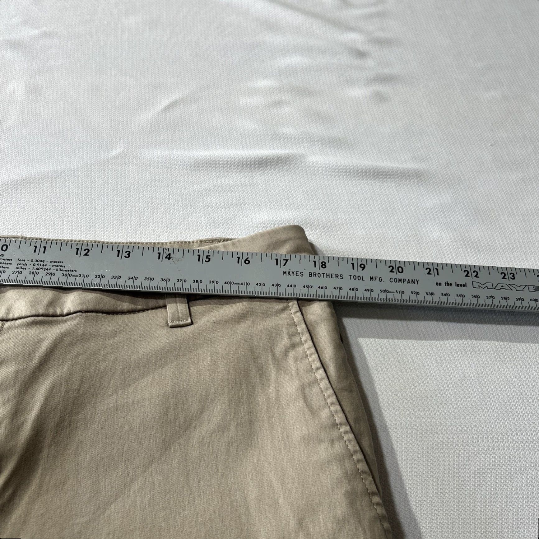 Vintage Birddogs Pants Men’s Khaki Slim Casual Work Cotton Nylon Elastane 36x32 Size US 36 / EU 52 - 5 Thumbnail
