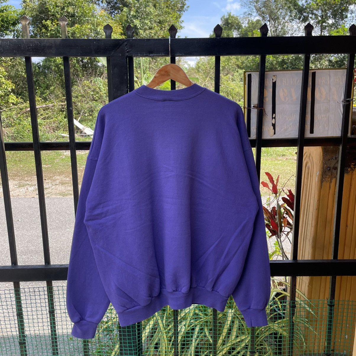 Vintage 🔥Vintage 90s Kansas State Wildcat Center Logo Sweatshirts Size US L / EU 52-54 / 3 - 2 Thumbnail