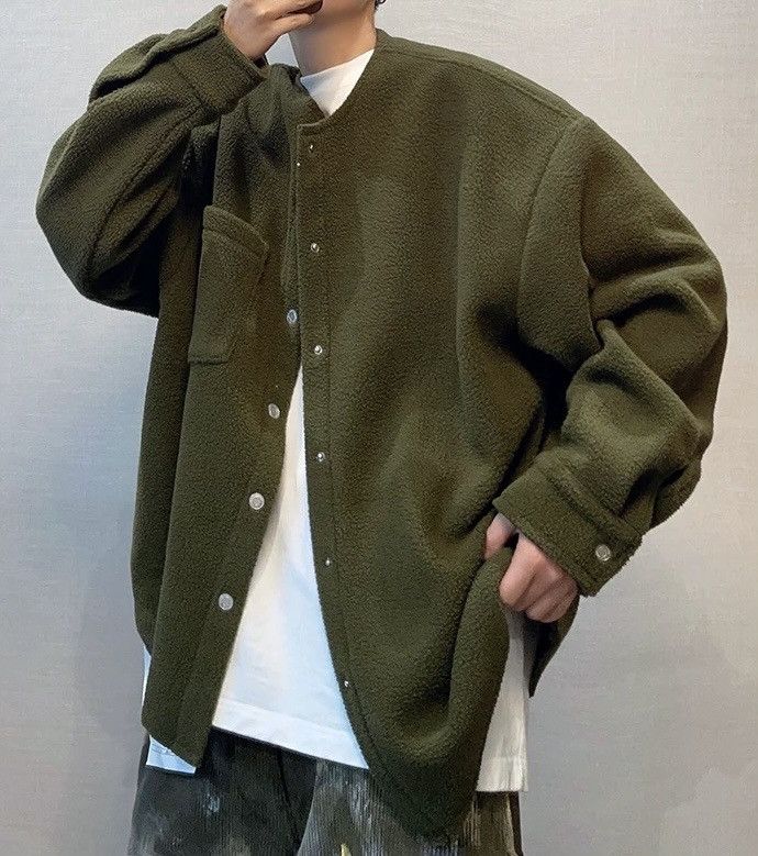 Japanese Brand × Vintage Outdoor retro fashion fluffy fleece shirt jacket overshirt Size US XXL / EU 58 / 5 - 1 Thumbnail
