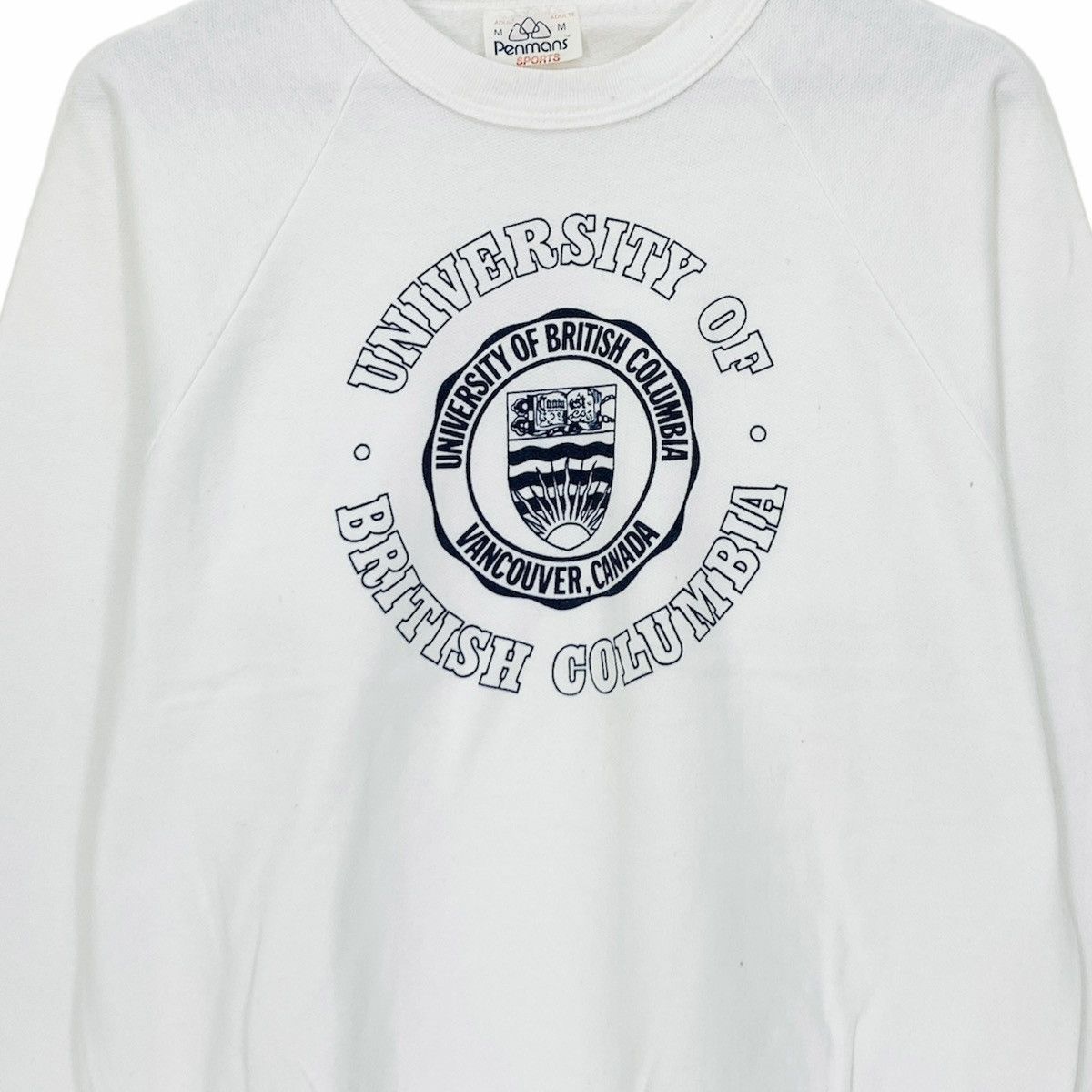 Vintage Vintage 1980s University Of British Columbia Sweatshirt Size M / US 6-8 / IT 42-44 - 4 Thumbnail