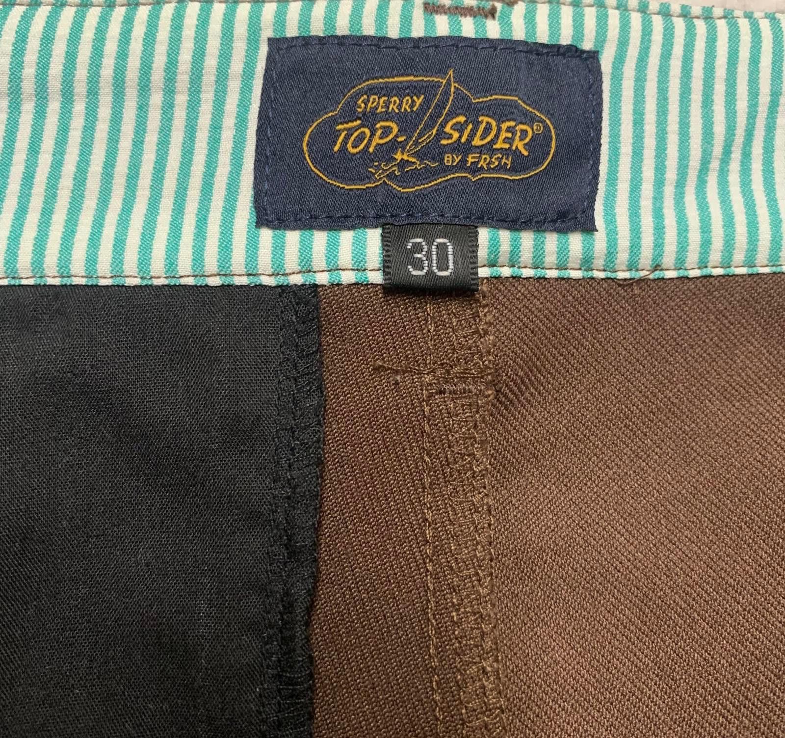 Other Sperry Top-Sider FRSH Men's 30 Brown Pants Size US 30 / EU 46 - 6 Thumbnail