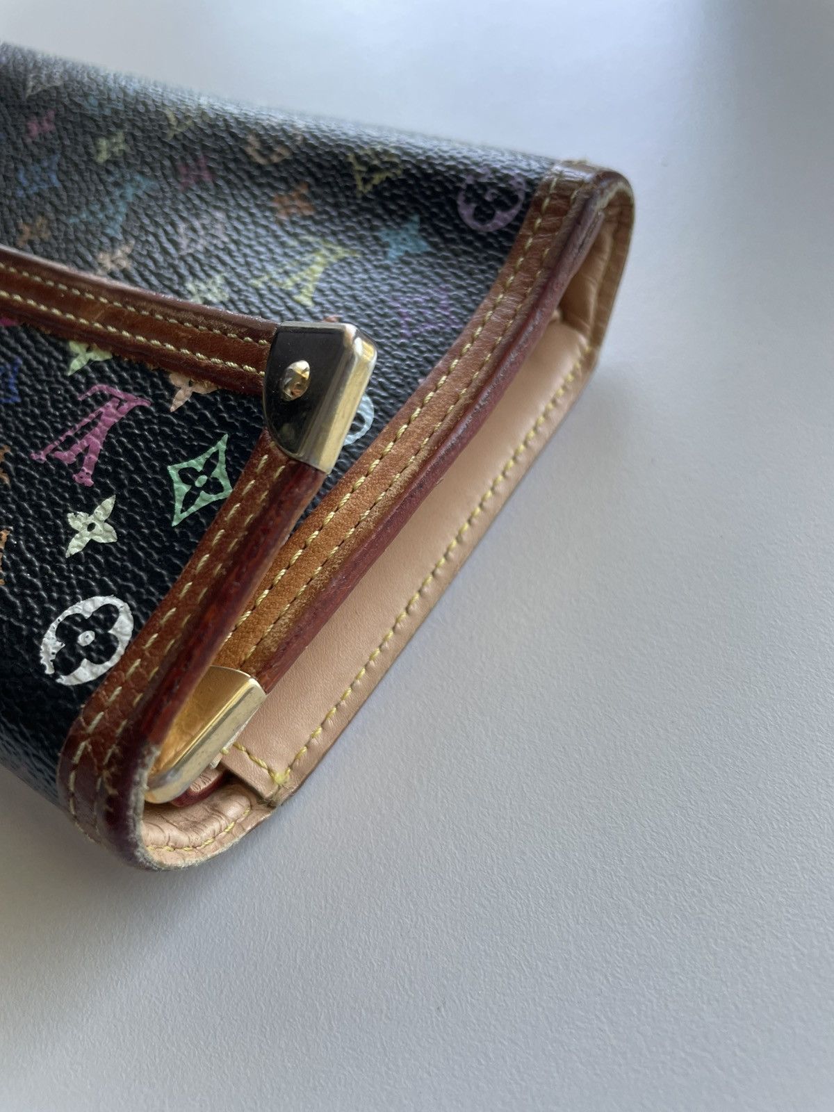 Louis Vuitton × Takashi Murakami 2003 Murakami Louis Vuitton Porte Tresor Size ONE SIZE - 8 Thumbnail