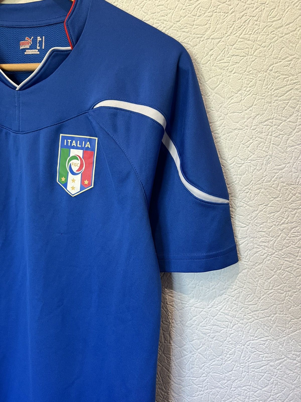 Puma Italy Puma 2010 Home Kit Soccer Jersey Football Shirt Blue Size US M / EU 48-50 / 2 - 4 Thumbnail