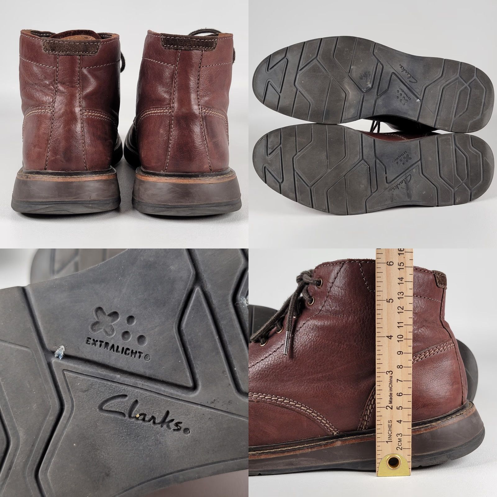 Clarks Clarks Mens Boot Leather Brown 61553067Size 10.5 Size US 11 / EU 44 - 8 Thumbnail