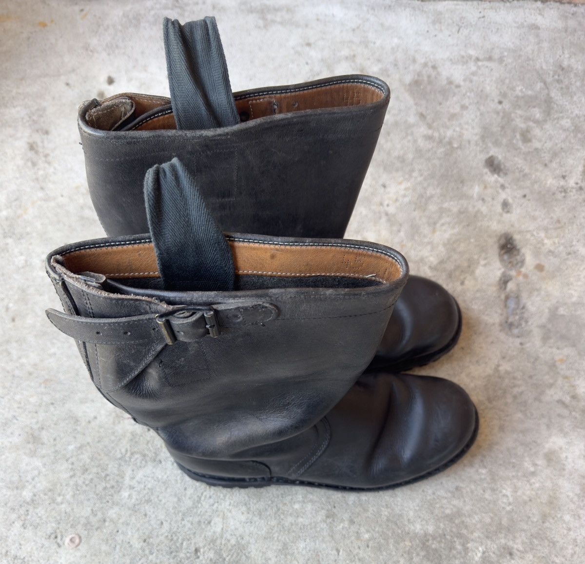 Vintage WW2 Military Leather Combat Boots Size US 10 / EU 43 - 13 Thumbnail