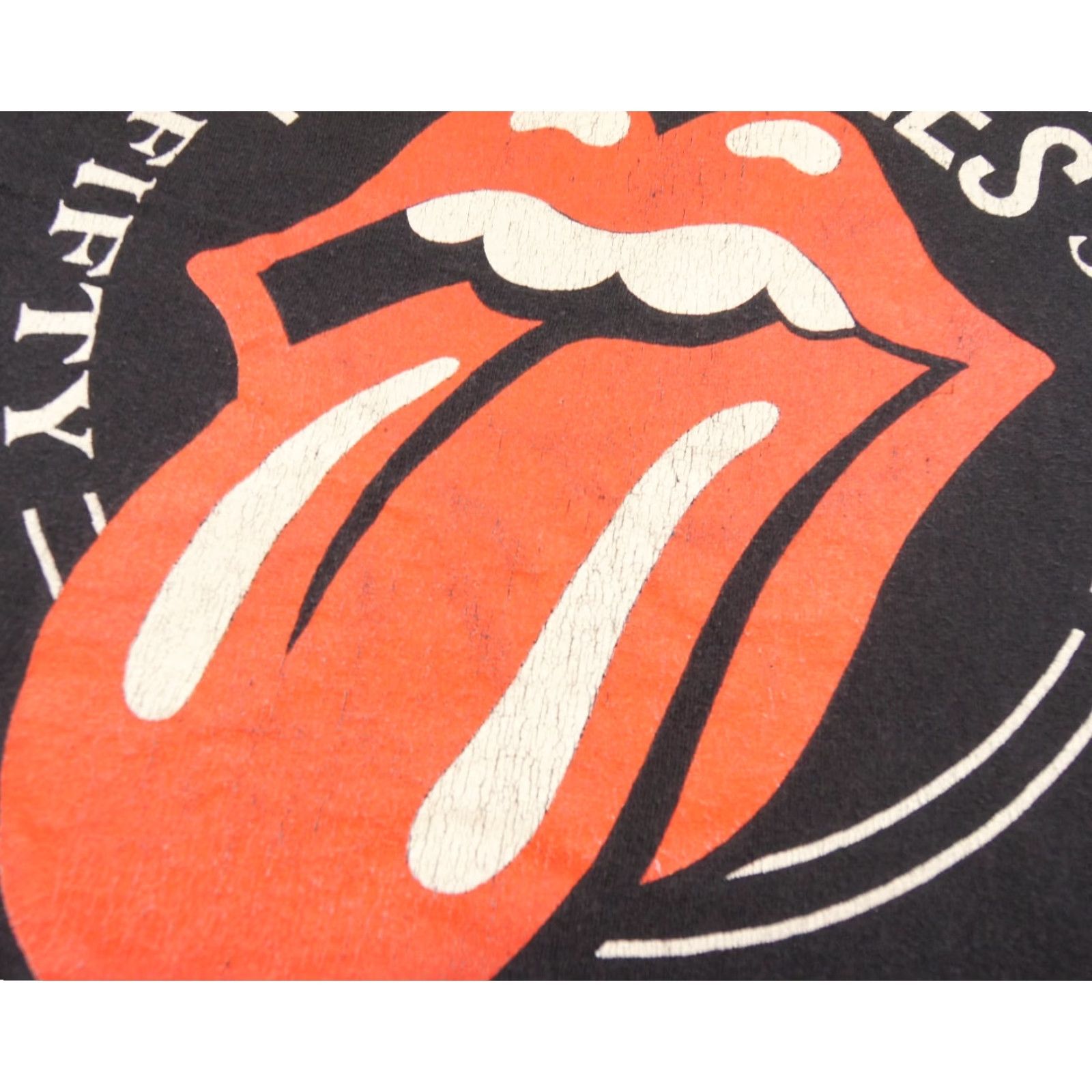 Vintage The Rolling Stones T-Shirt Men's Medium Black Concert Tour 2013 Rock Band Graphic Tee Size US M / EU 48-50 / 2 - 3 Thumbnail