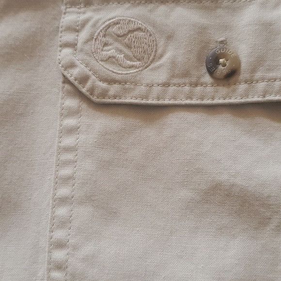 Guide Series Cabela's Guide Series Cream Short Sleeve Casual Button Down Size US S / EU 44-46 / 1 - 9 Thumbnail