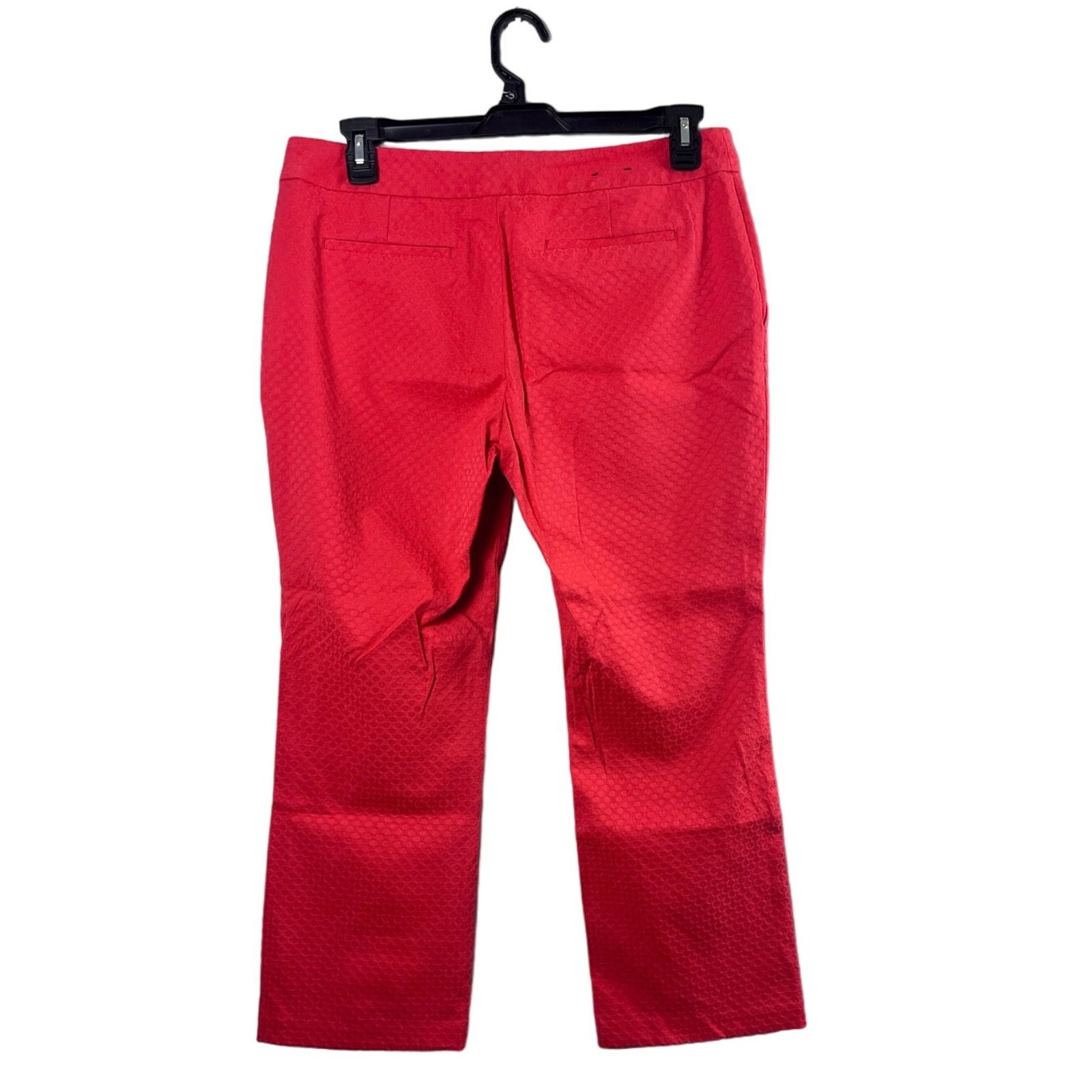 Banana Republic Women’s Red Banana Republic Work Slacks 10 Size 32" / US 10 / IT 46 - 2 Thumbnail