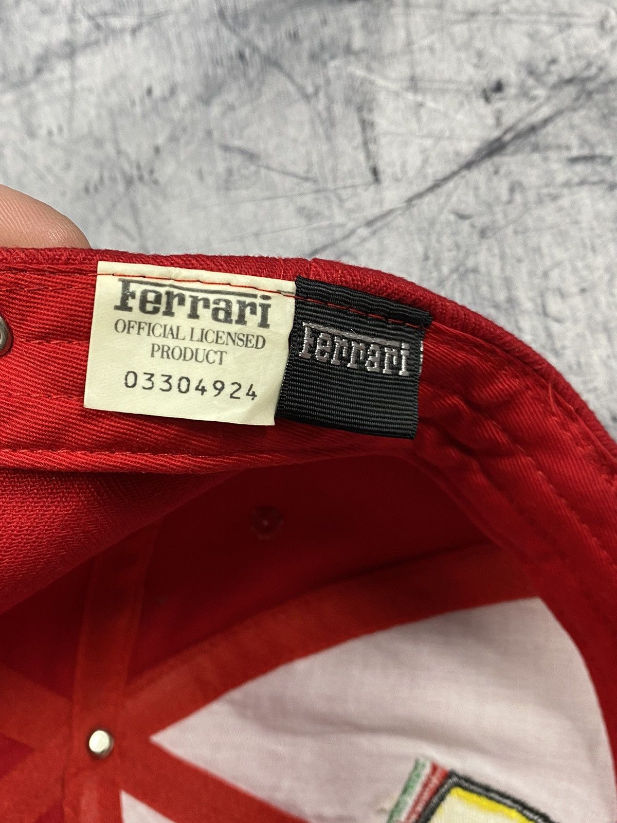 Ferrari × Vintage Vintage Ferrari Racing Gap Size ONE SIZE - 9 Thumbnail