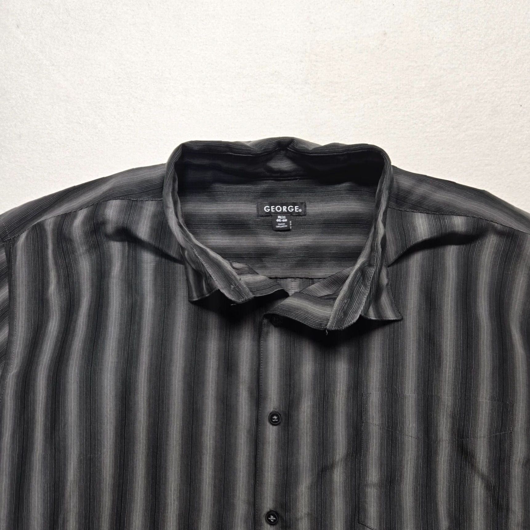 fitted lace wedding dress Wrangler Men's George Strait Collection Solid Baby Blue Long Sleeve Western Shirt main image 0