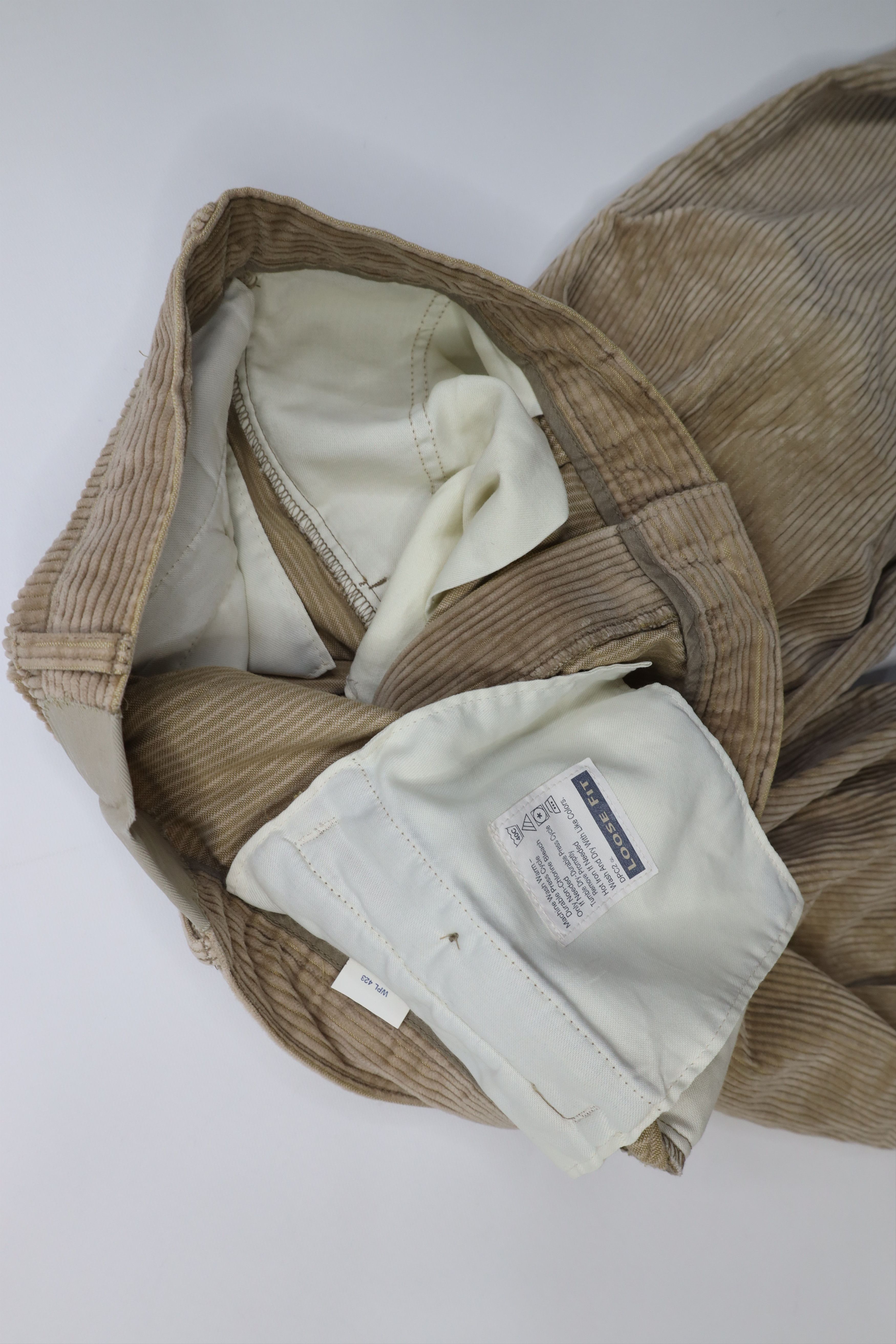 Vintage Vintage 90s Streetwear Loose Fit Wide Leg Corduroy Pants Size US 36 / EU 52 - 9 Thumbnail