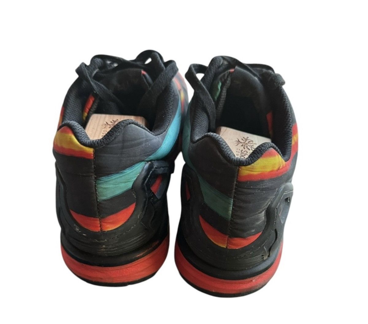 Adidas adidas Men's Athletic Shoes Black Red Yellow Size US 12 / EU 45 - 4 Thumbnail